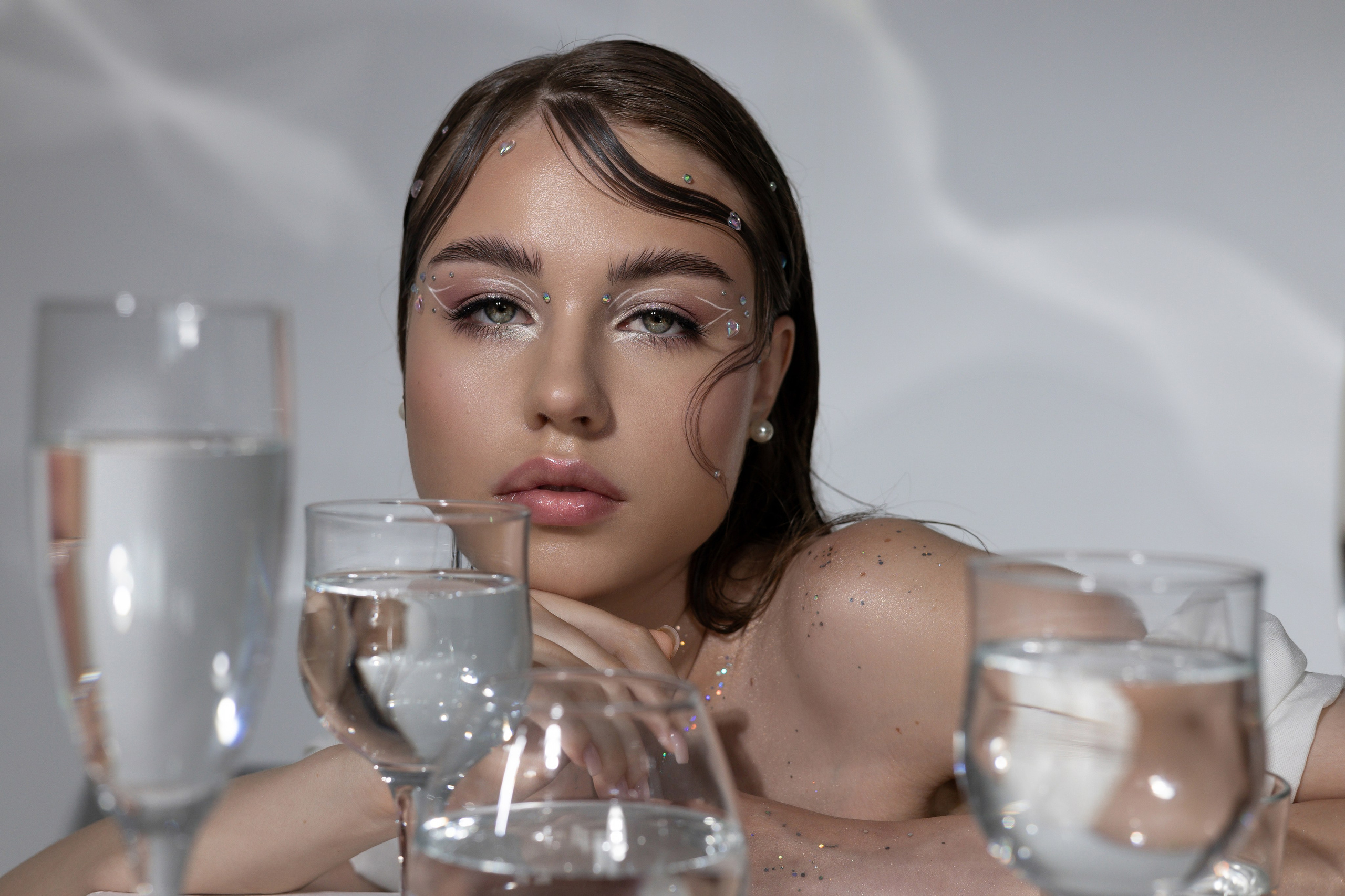 В студии. Асель Мурзина фотограф Казань