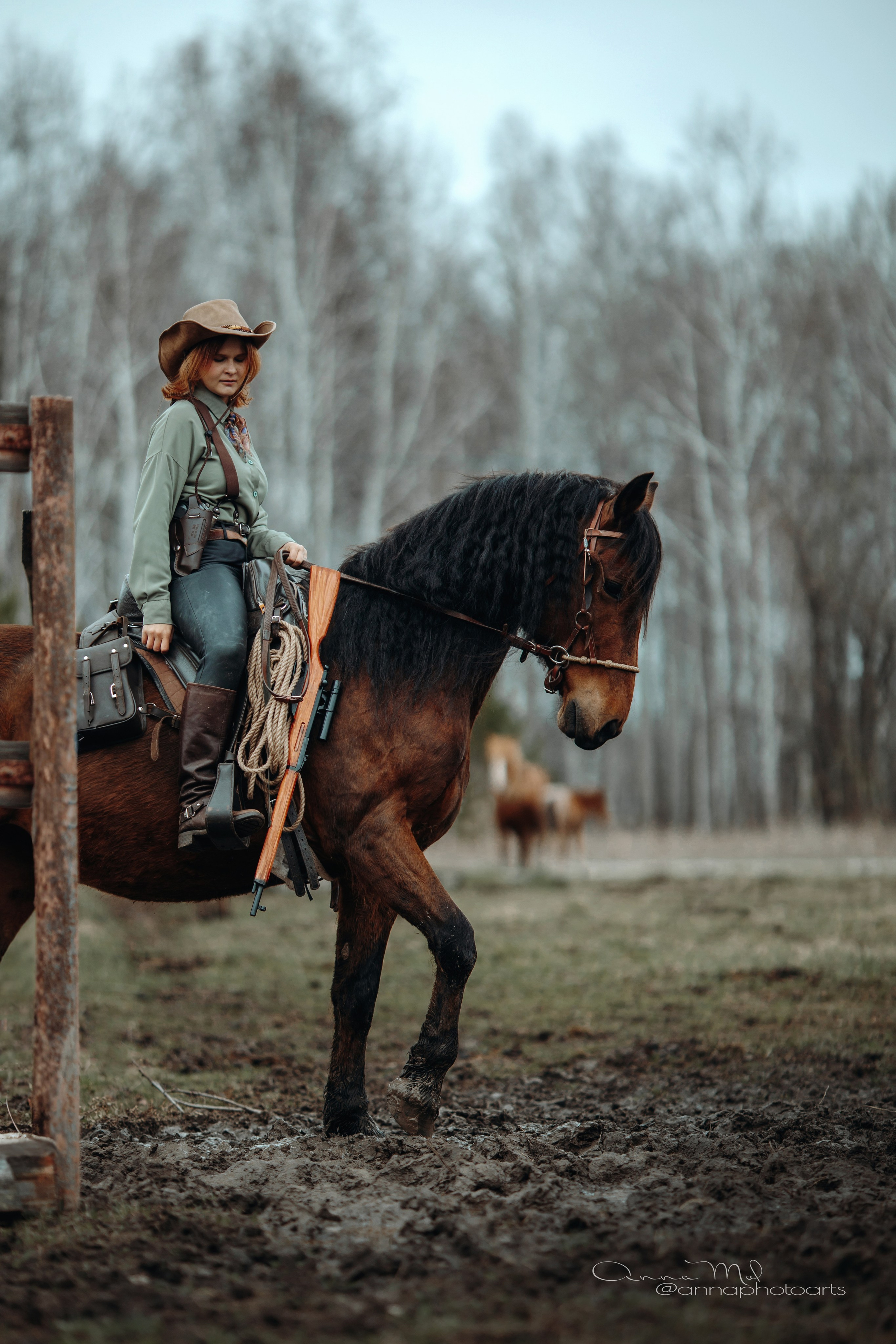 По мотивам любимой игры / РДР2. Анна Молчанова конный фотограф в Тюмени | фотосессии с лошадьми Тюмень