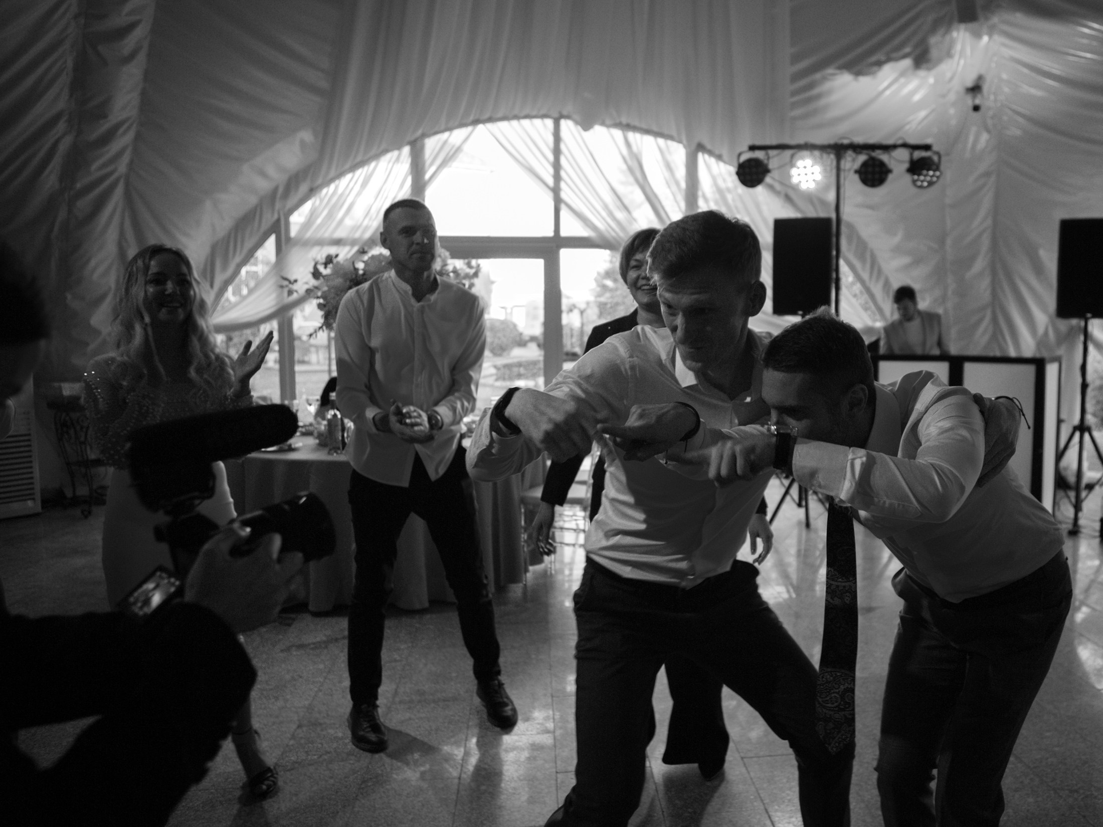 Свадьба с гостями. Свадебный и портретный фотограф Москва