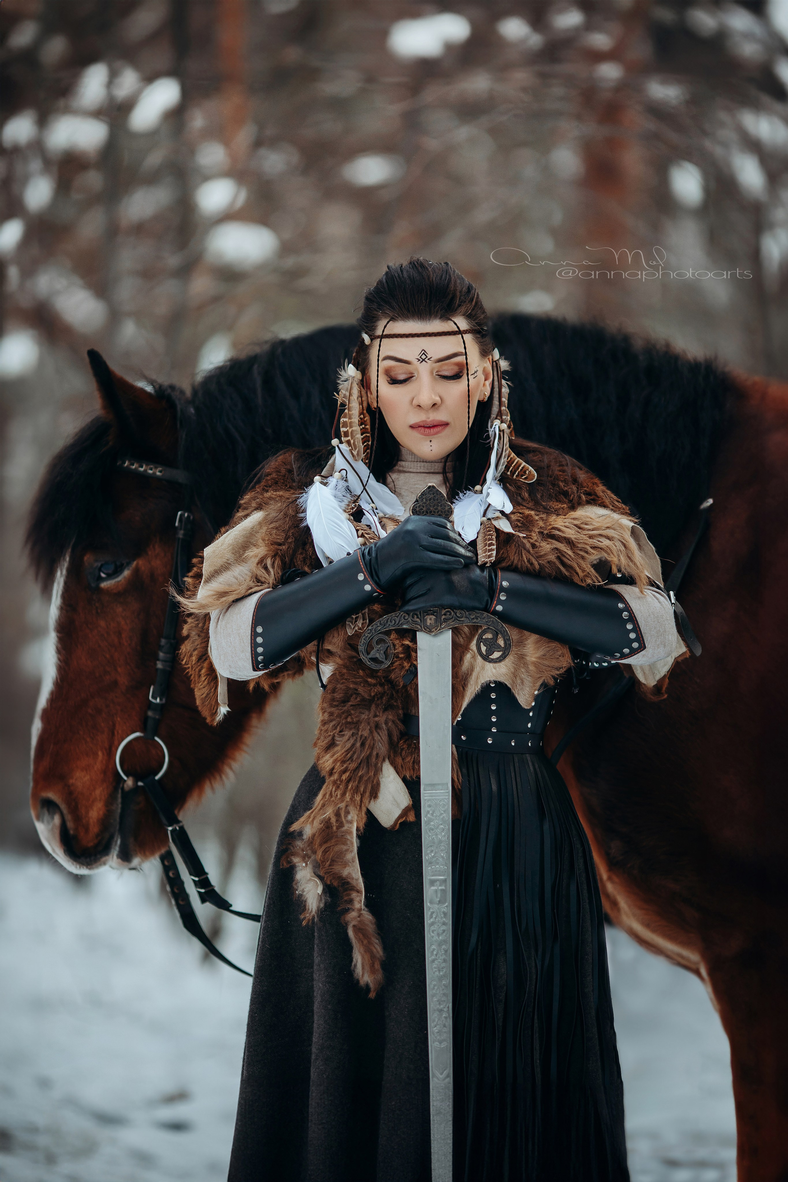 Vikings. Анна Молчанова конный фотограф в Тюмени | фотосессии с лошадьми Тюмень