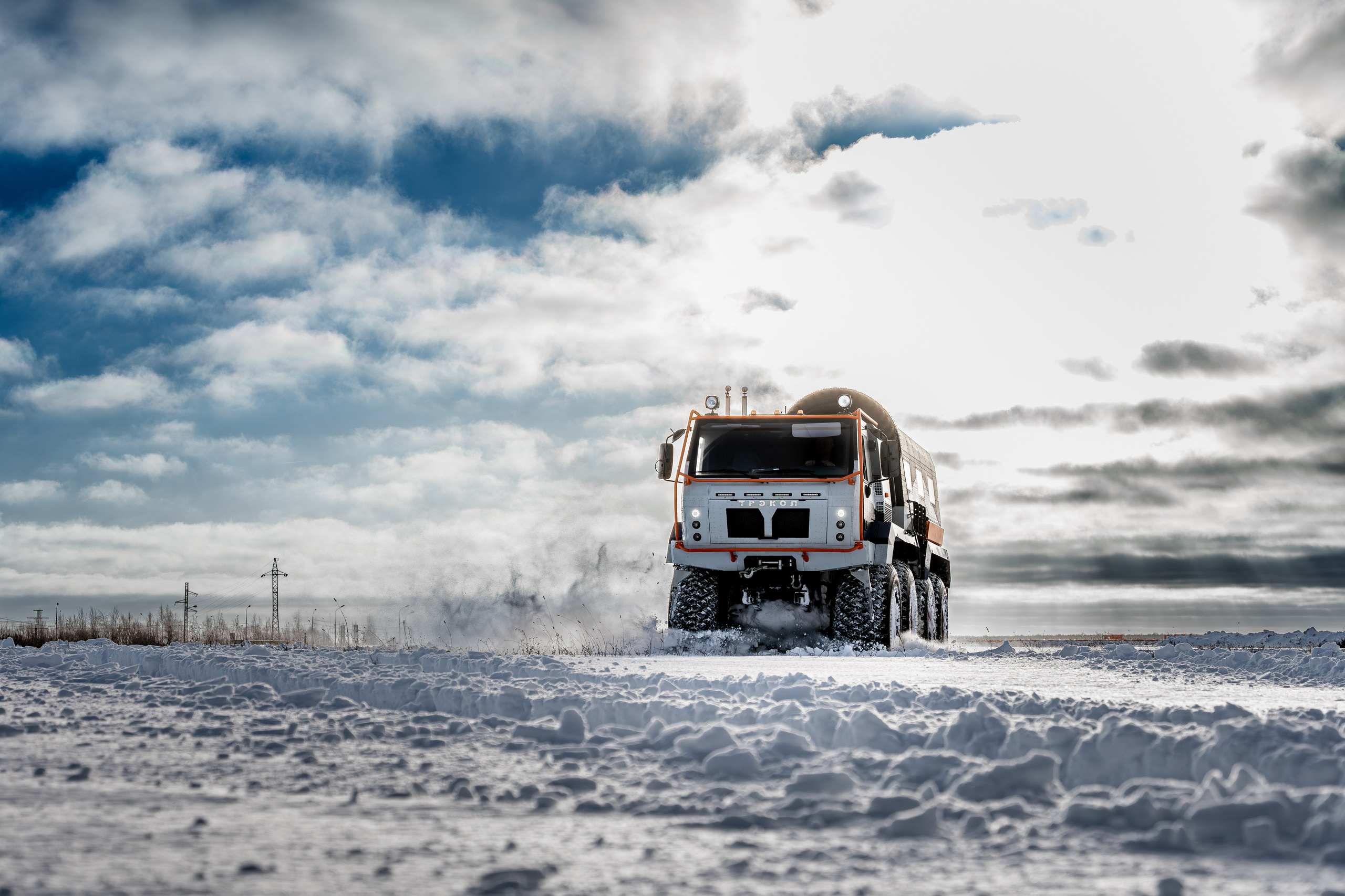 ТРЭКОЛ. Рекламная съемка вездехода. Станислав Тюрин Фотограф Москва. Индивидуальные и семейные фотосессии;