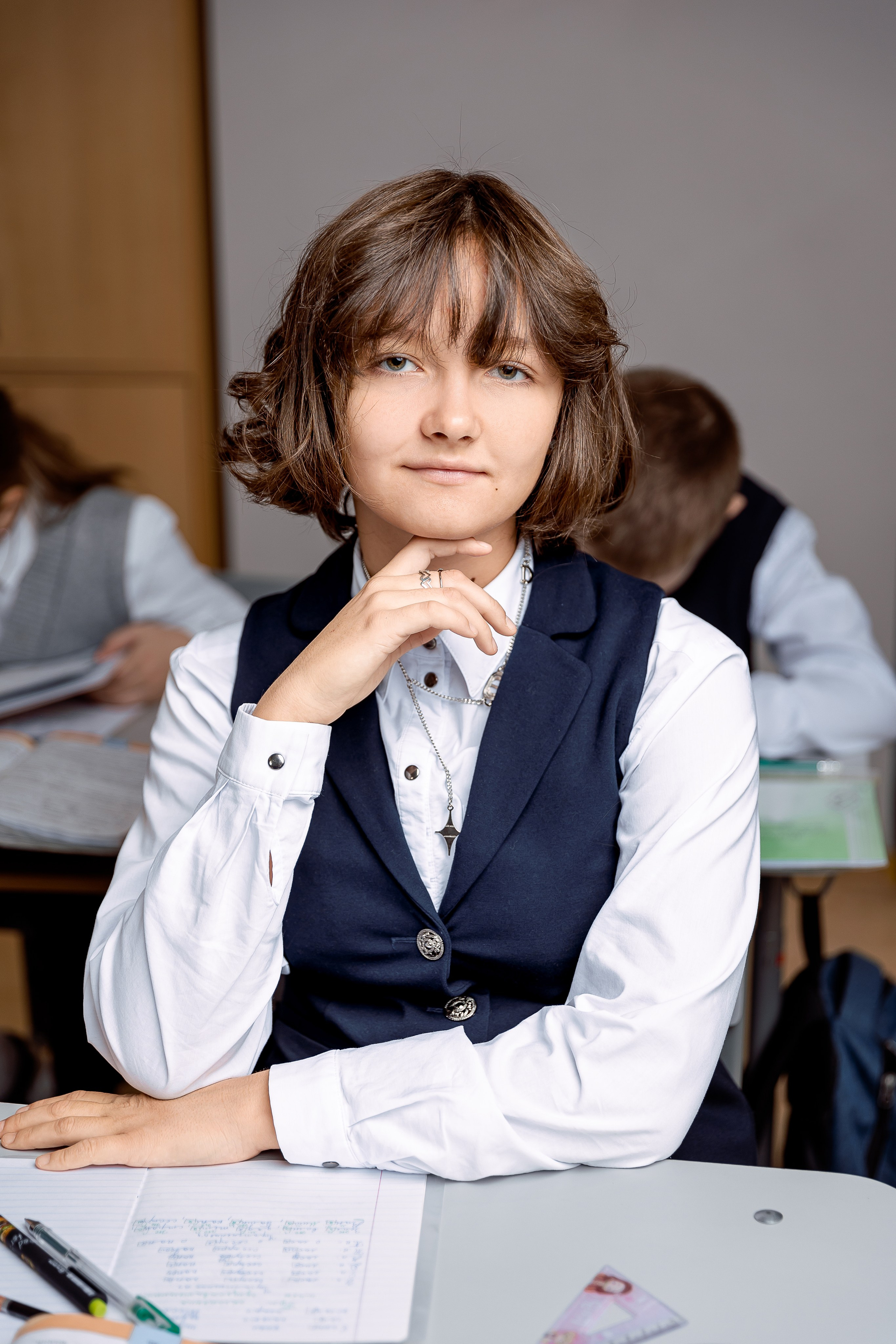 Репортаж на уроках. Семейный и детский фотограф Комина Елена, Власиха, Одинцово