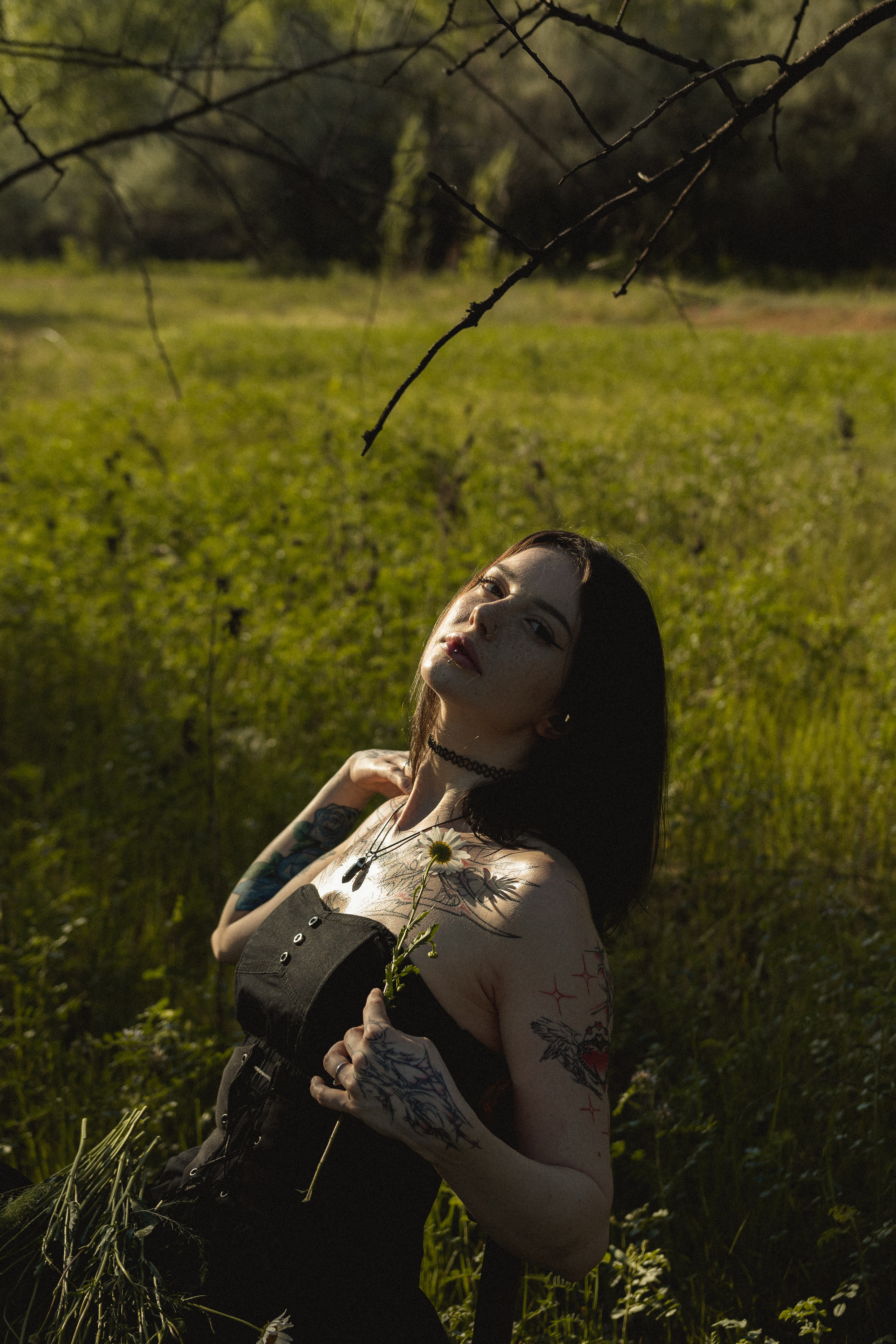 Катя — фотосессия в лесу. Фотографирую пары и индивидуальные съемки в Алматы Шунько Ирина