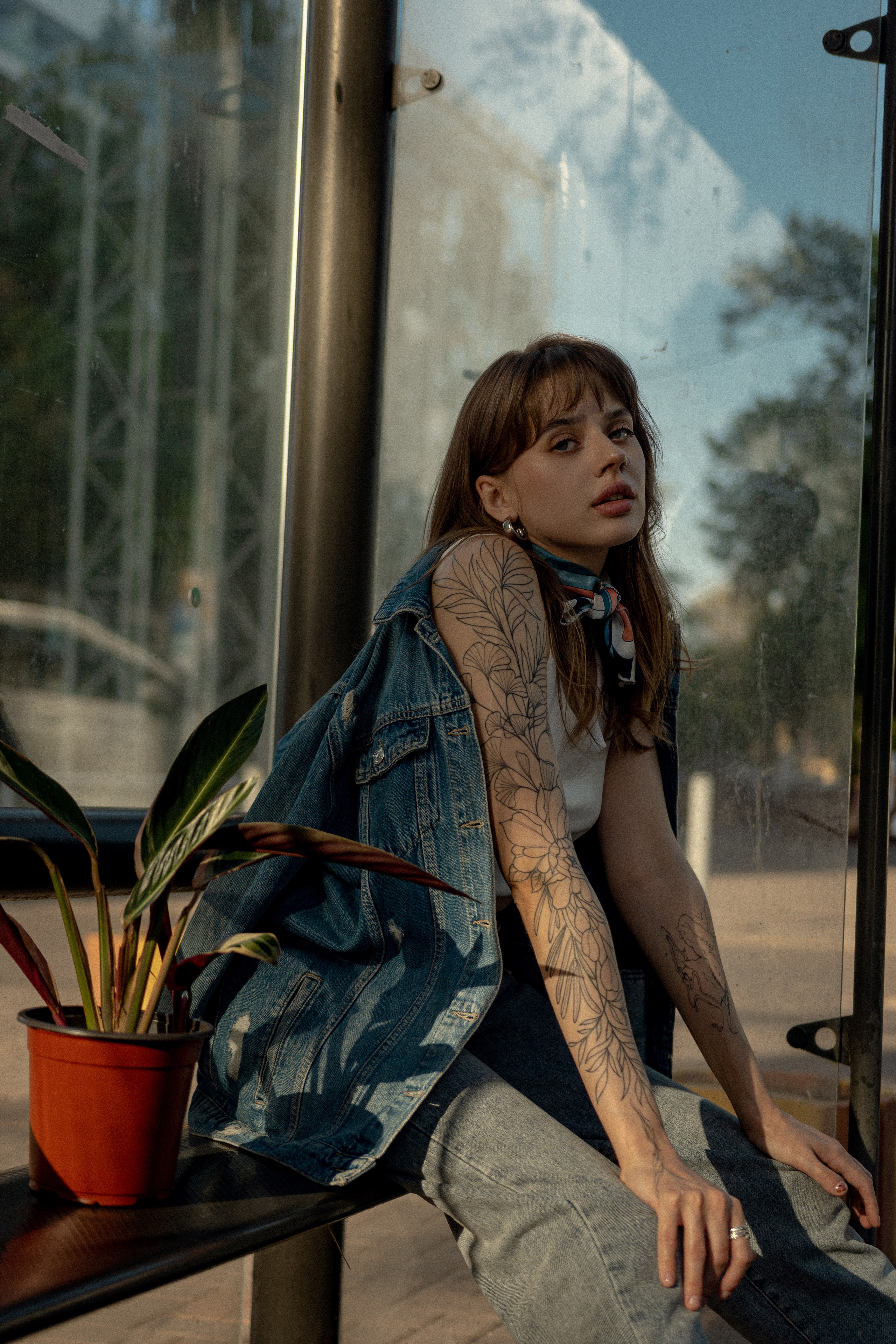 Фотосессия Ани с цветком. Фотографирую пары и индивидуальные съемки в Алматы Шунько Ирина