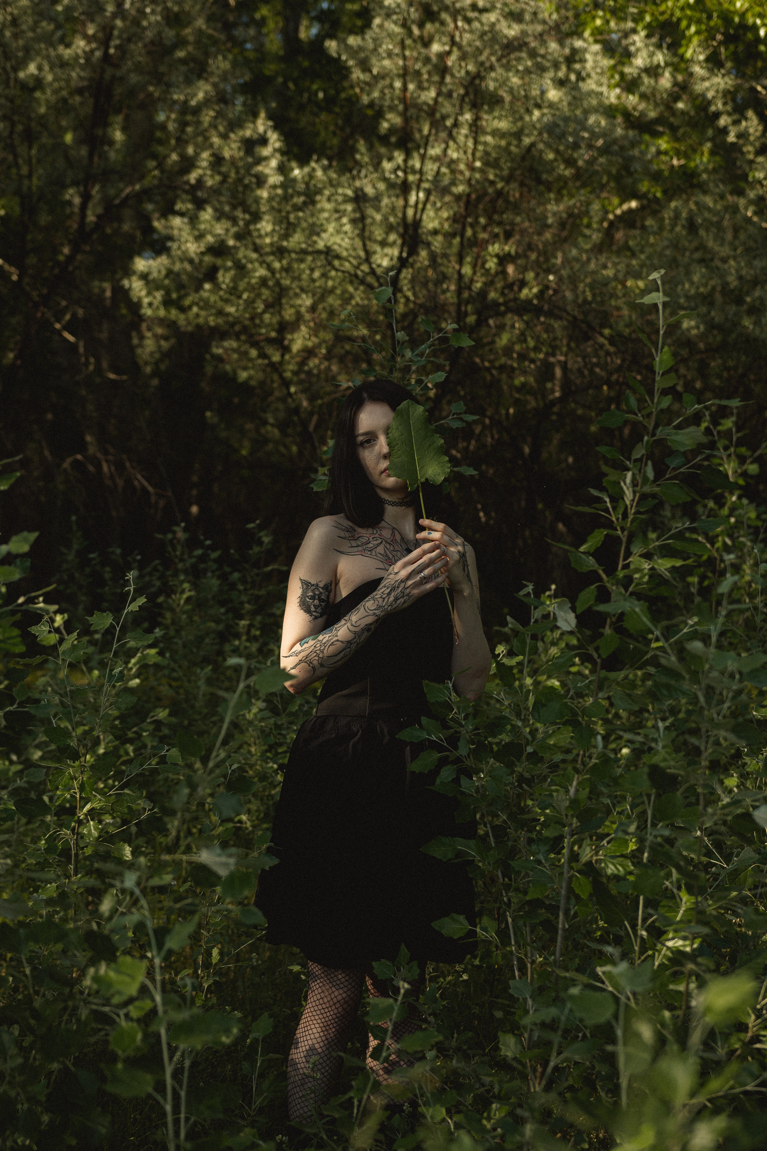 Катя — фотосессия в лесу. Фотографирую пары и индивидуальные съемки в Алматы Шунько Ирина