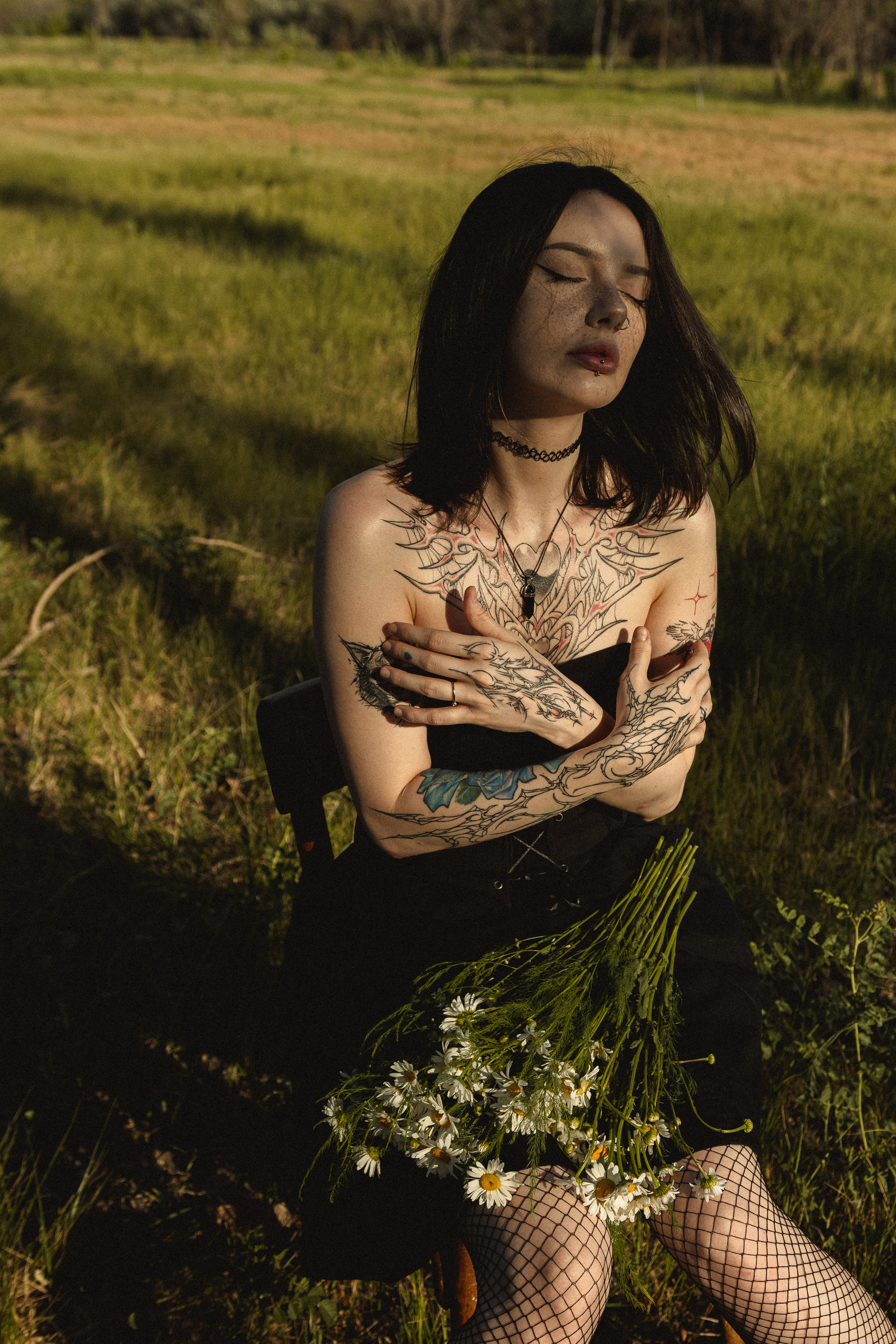 Катя — фотосессия в лесу. Фотографирую пары и индивидуальные съемки в Алматы Шунько Ирина