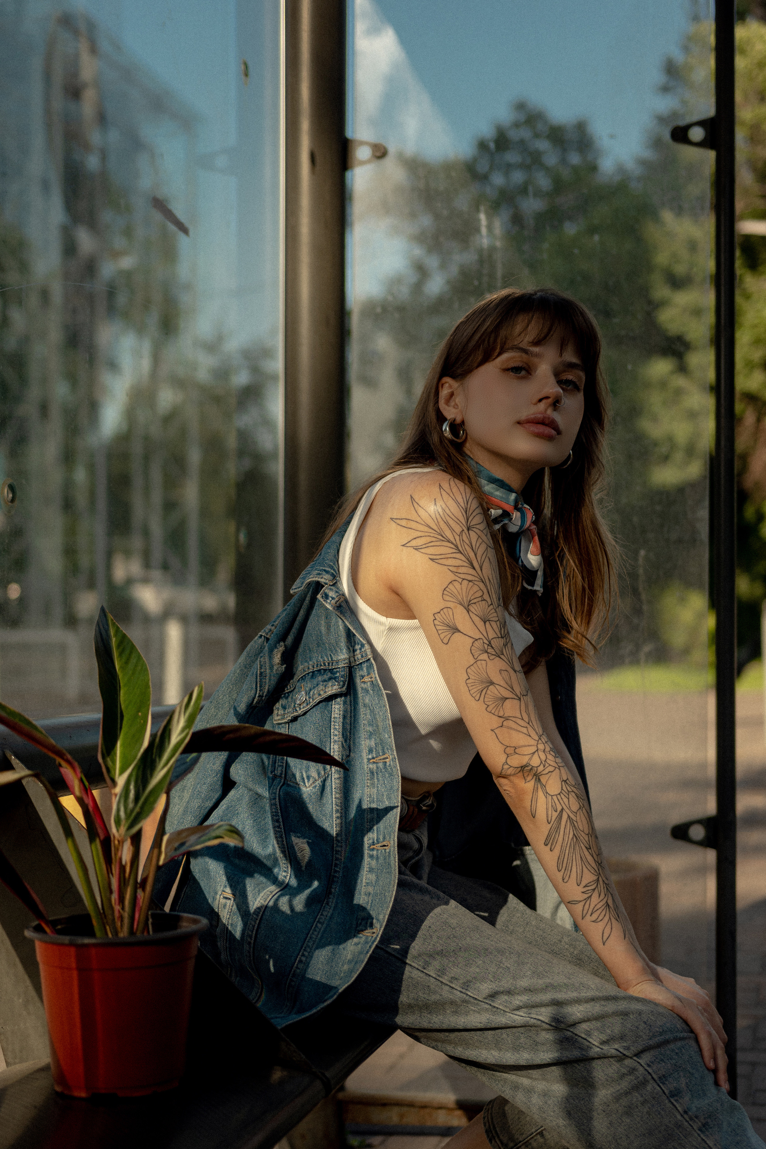 Фотосессия Ани с цветком. Фотографирую пары и индивидуальные съемки в Алматы Шунько Ирина