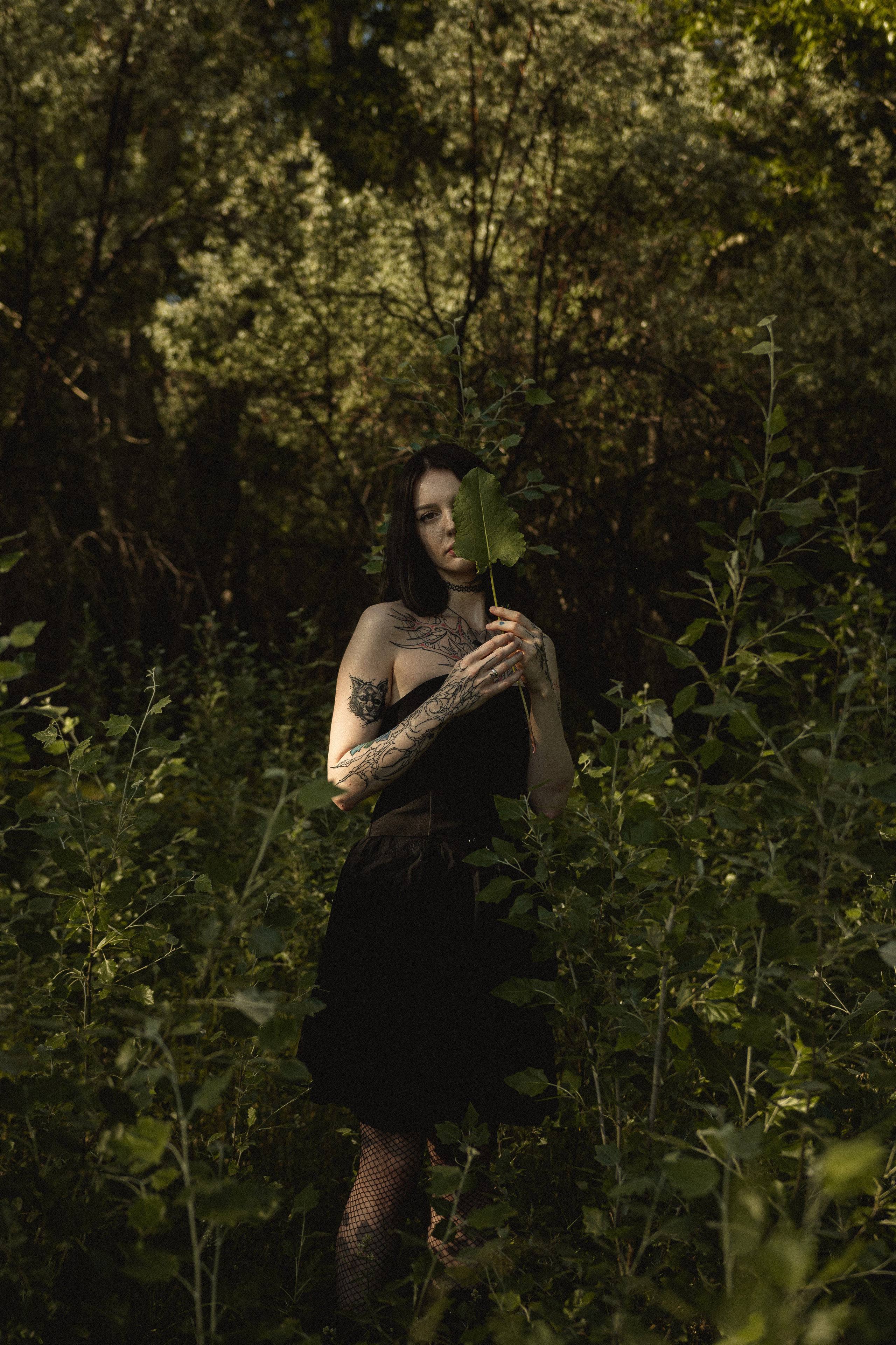 Катя — фотосессия в лесу. Фотографирую пары и индивидуальные съемки в Алматы Шунько Ирина