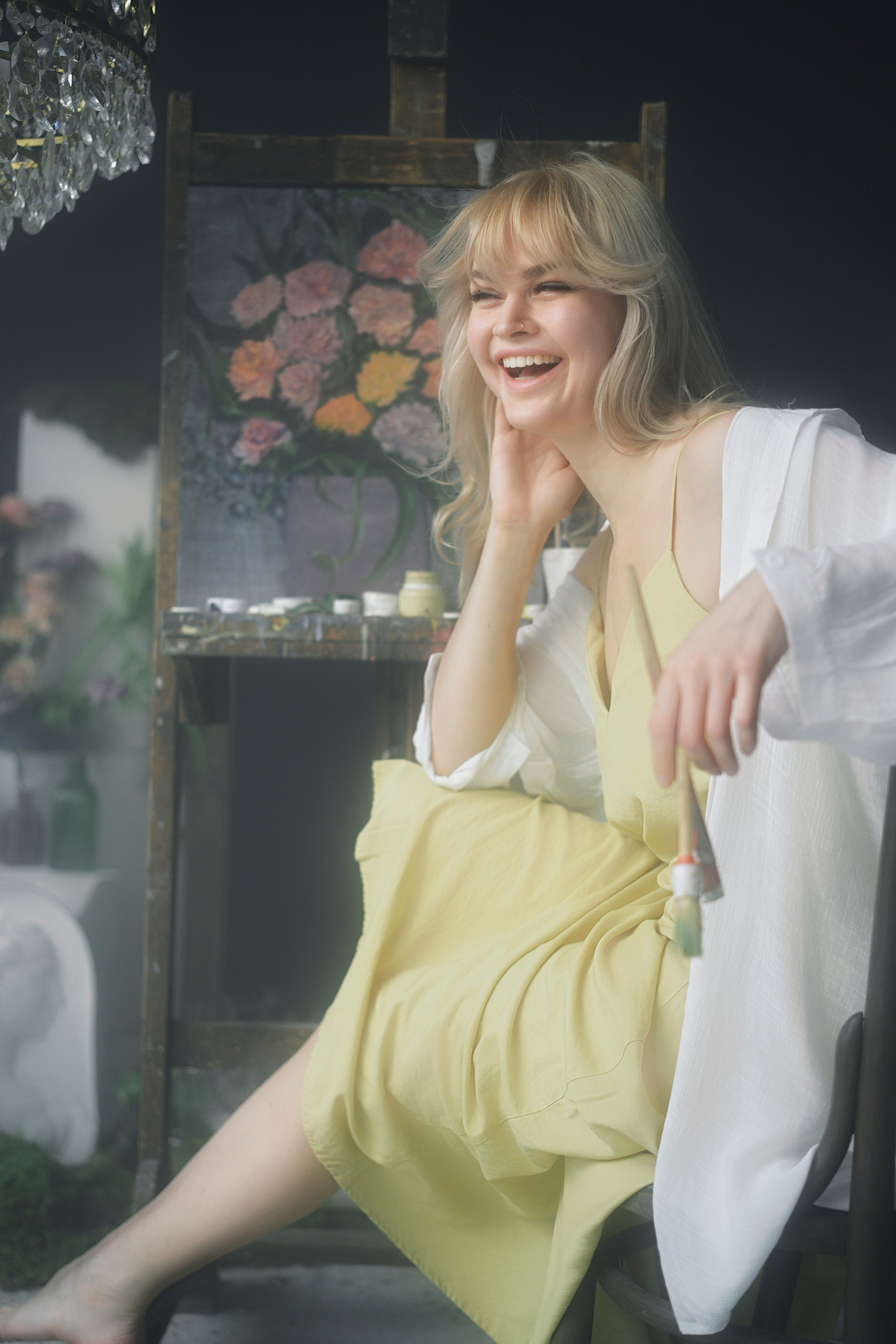 Artist's inspiration (студия Zapad). Портретный фотограф в Санкт-Петербурге Елена Сергеева