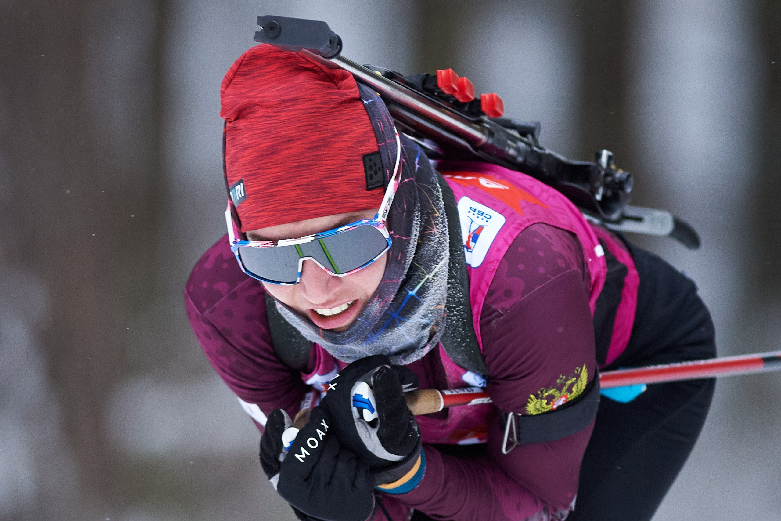 Биатлон. Чемпионат России — 2024/2025, 3-й этап, Ижевск. Ижевская винтовка. Спортивный репортажный фотограф в Ижевске Сергей Мерзляков