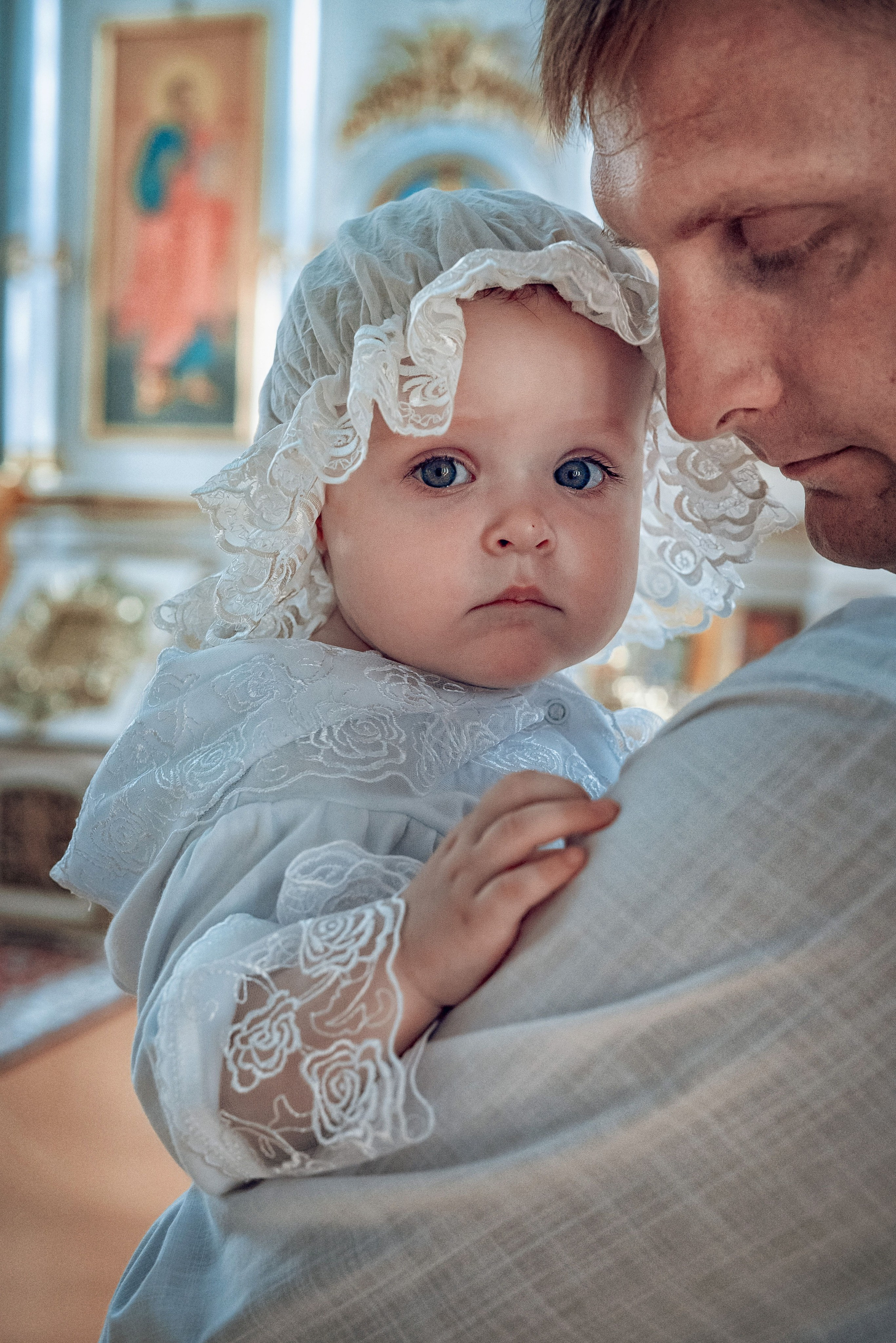 Съемка таинства крещения в Красноярске. Фотографы крещения/венчания  Красноярск Татьяна и Вячеслав Переваловы