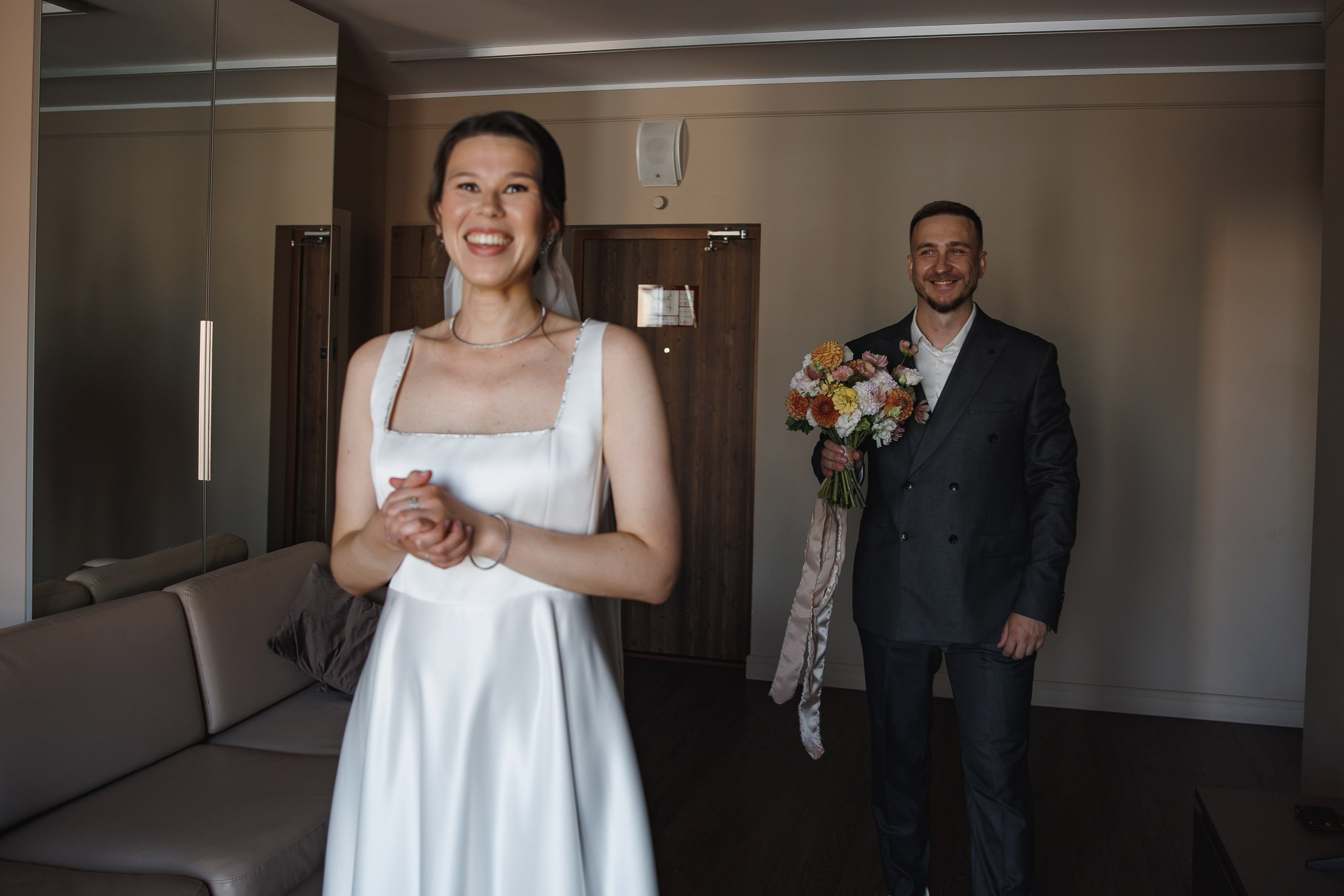 Настя и Никита. Wedding photographer in St. Petersburg, Europe and Israel Anna Agafon