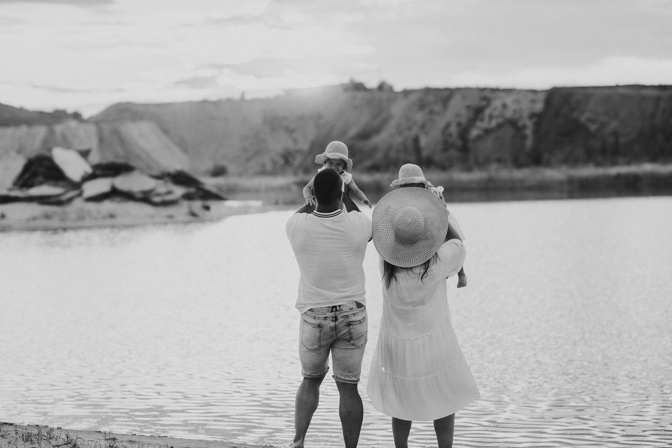 Прогулочная съемка Тани на карьере. Фотографы в городе Волгограде — Людмила Агеева и Алексей Околелов