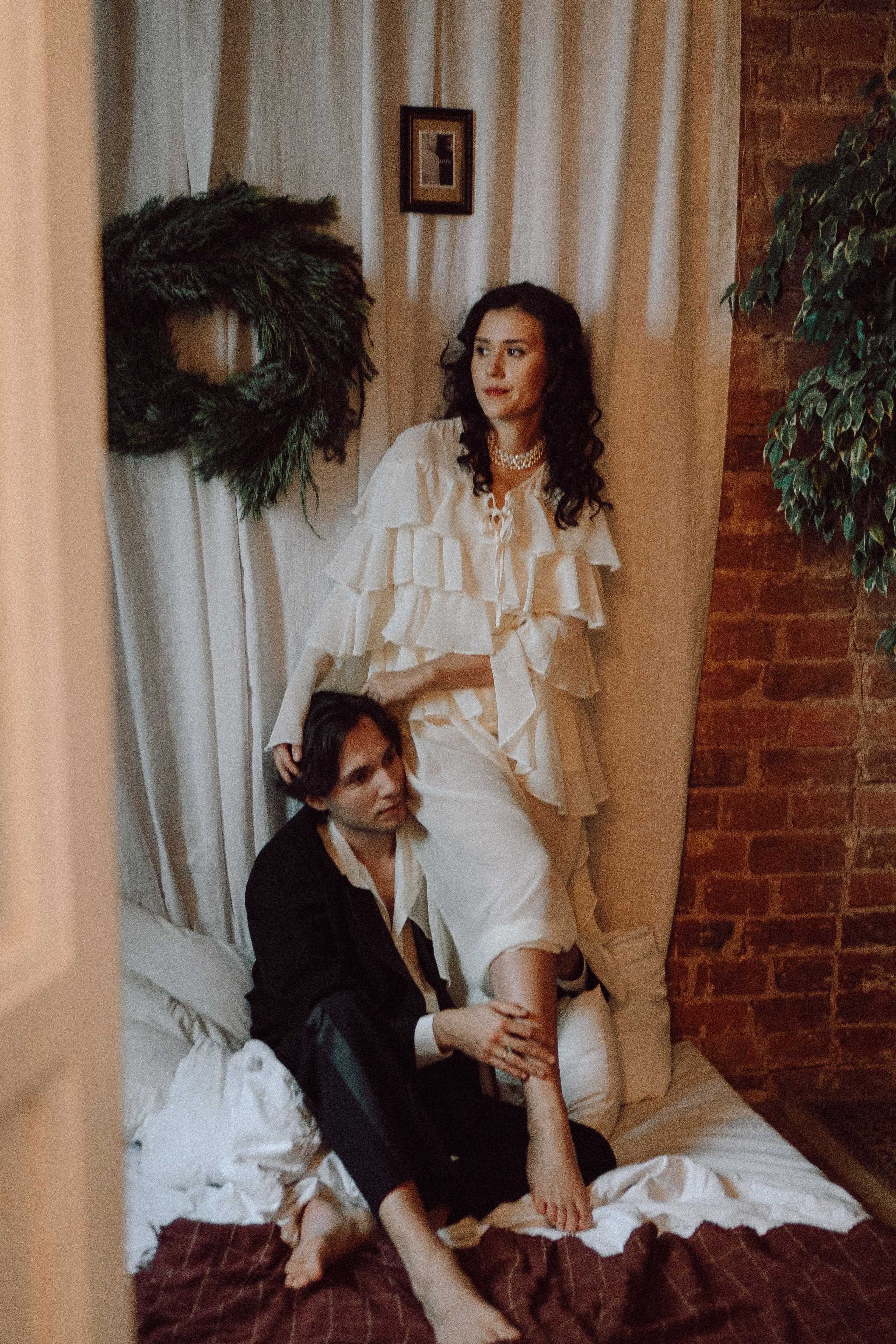 УТРО ЖЕНИХА И НЕВЕСТЫ В ФОТОСТУДИИ И ОСНОВНАЯ ФОТОСЕСИСИЯ ЗИМОЙ. Профессиональный фотограф, Санкт-Петербург — Виктория Богомолова