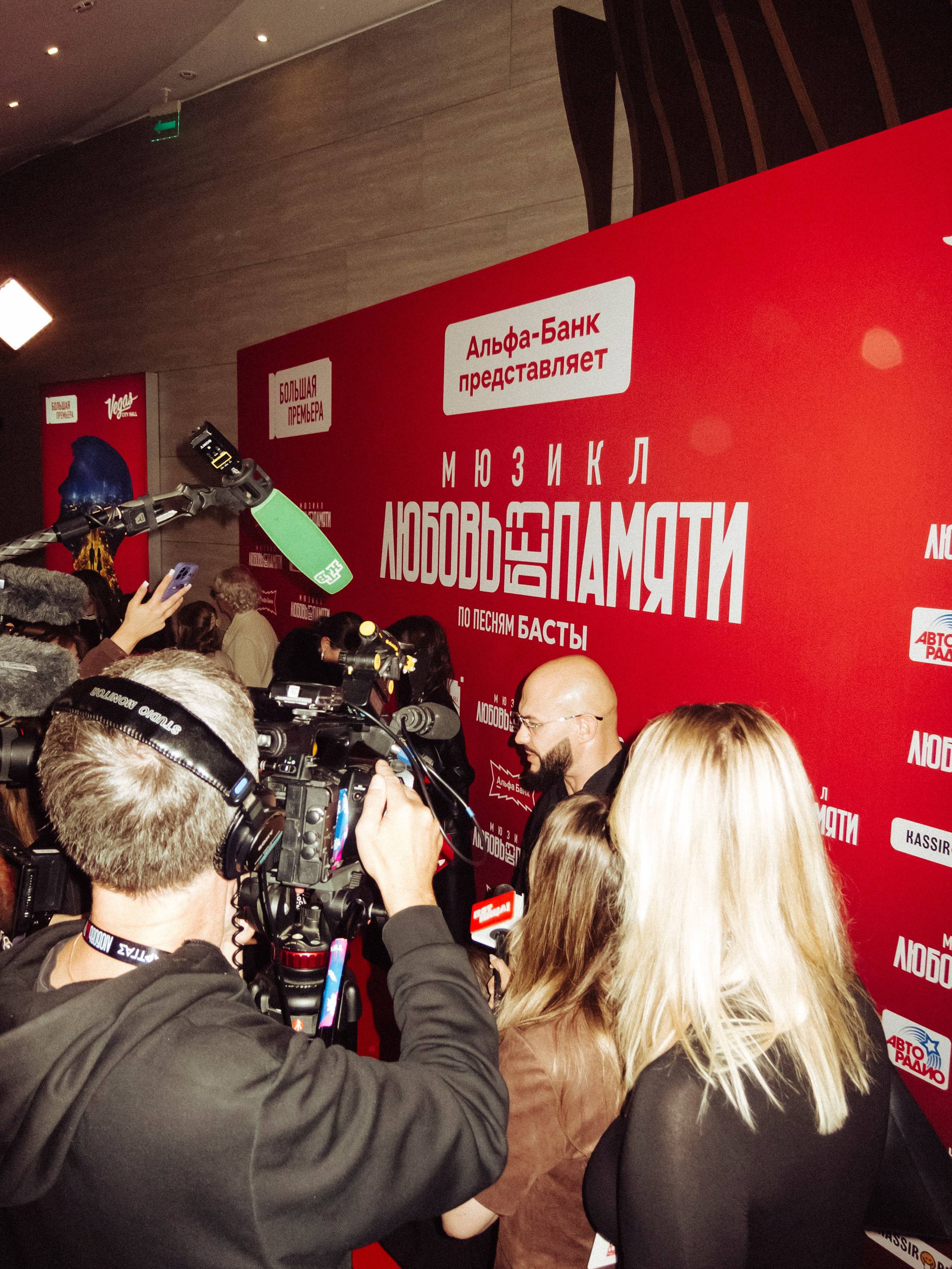 Презентация Мюзикла «Любовь без памяти». Репортажный, event, концертный и backstage фотограф из Москвы Виталий Кривцов