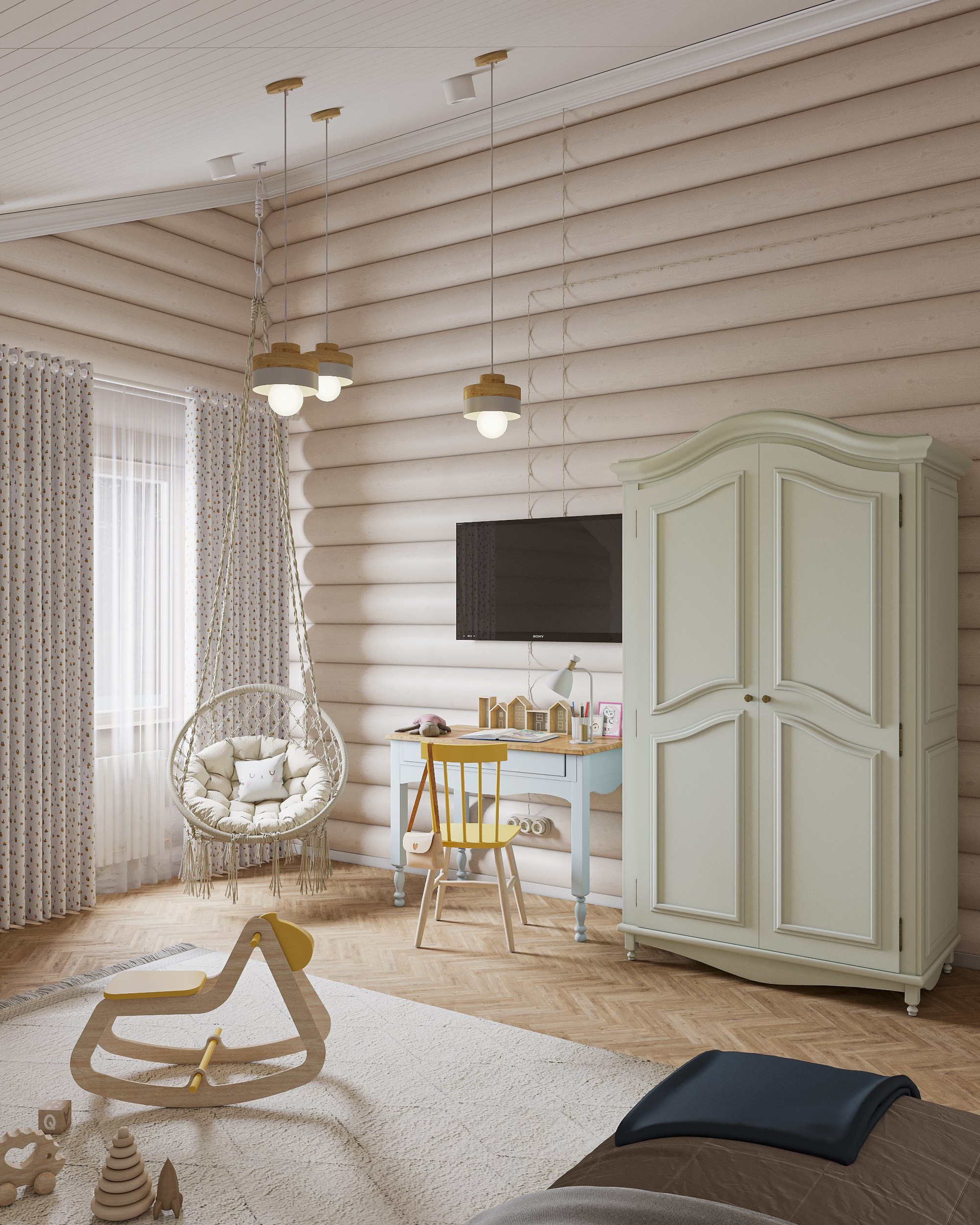 Дом из бревна