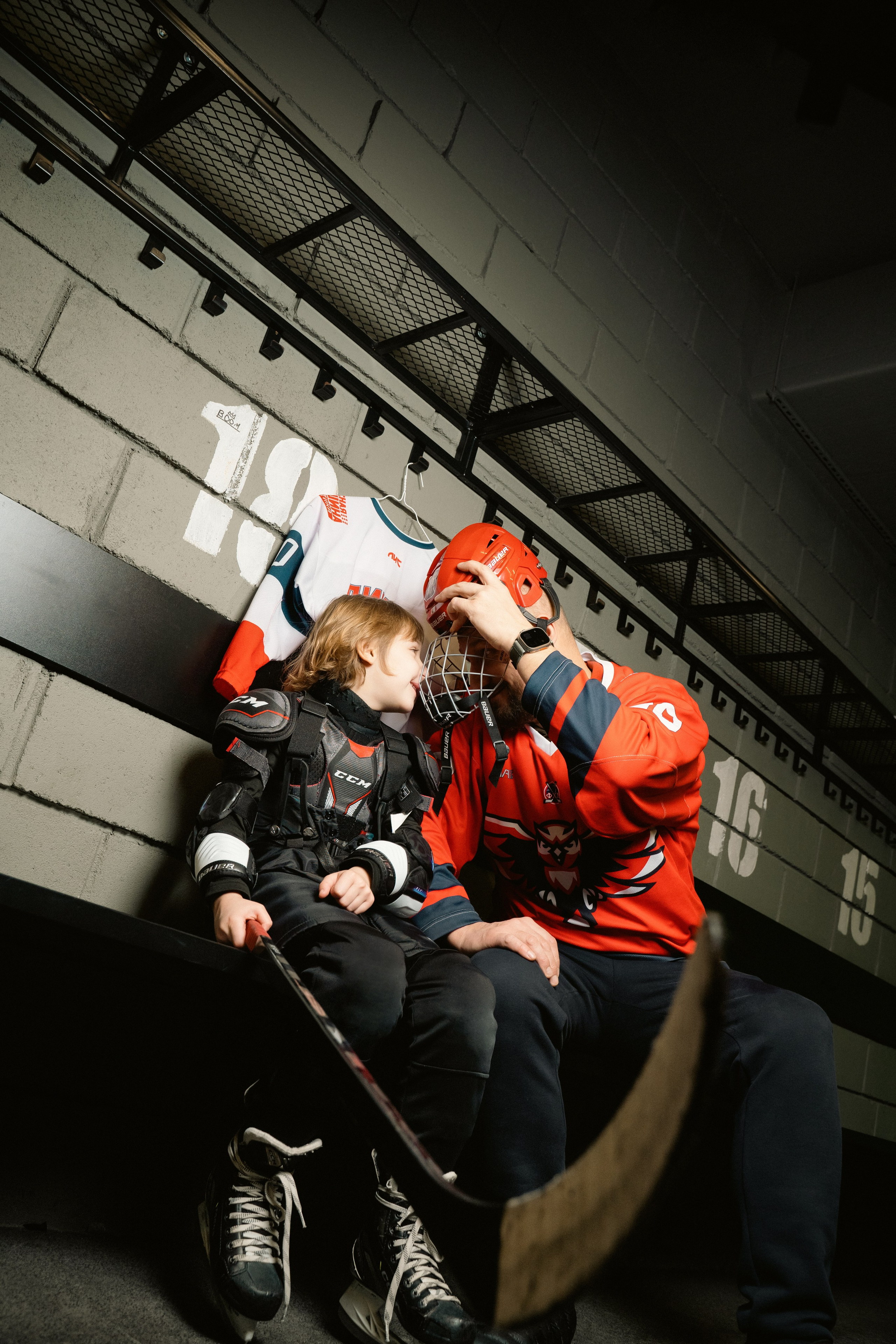 Хоккей. Контент фотограф в Москве Кулич Настя