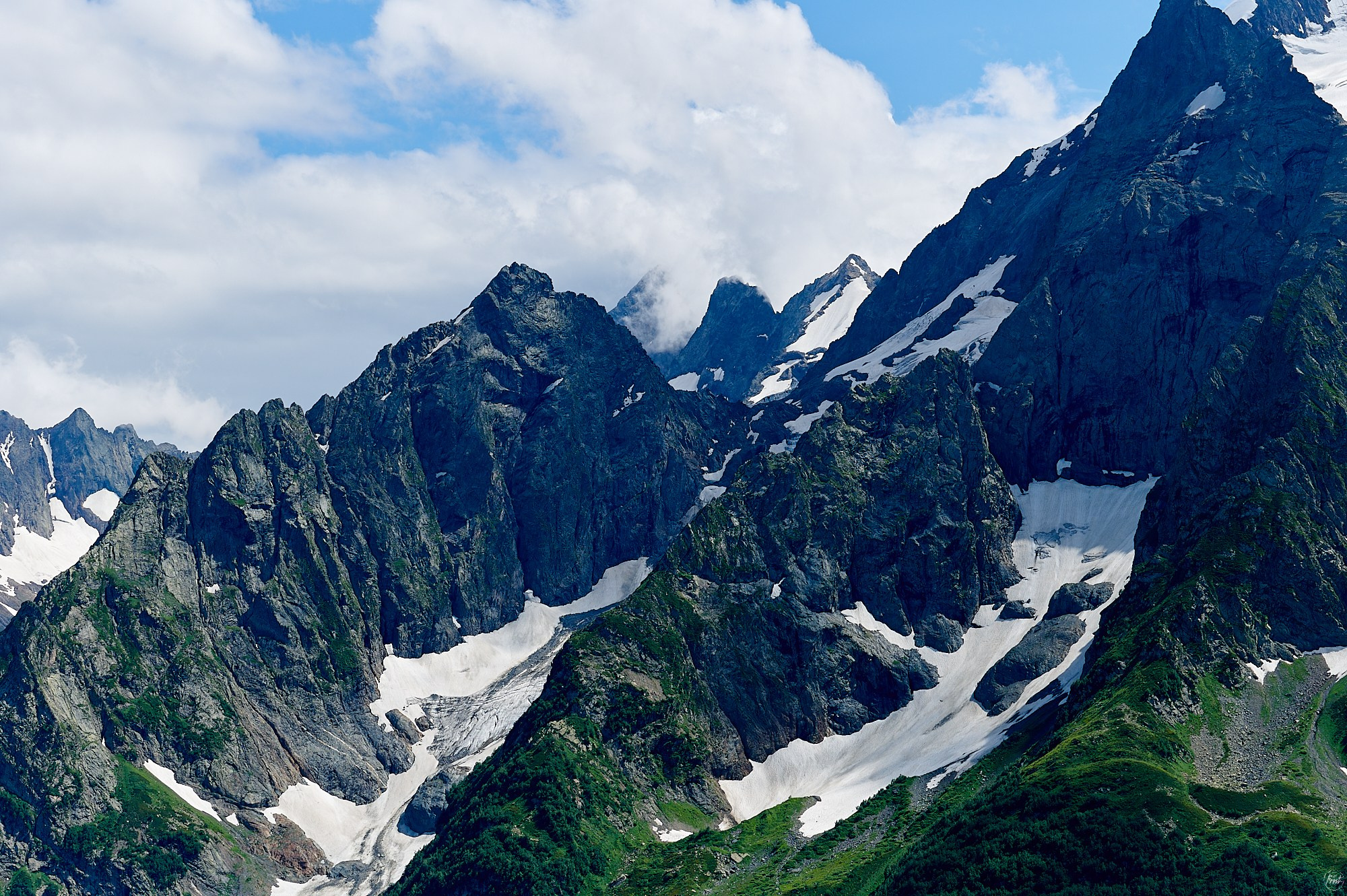 Домбай август 2024. Фотографии отовсюду и обо всем