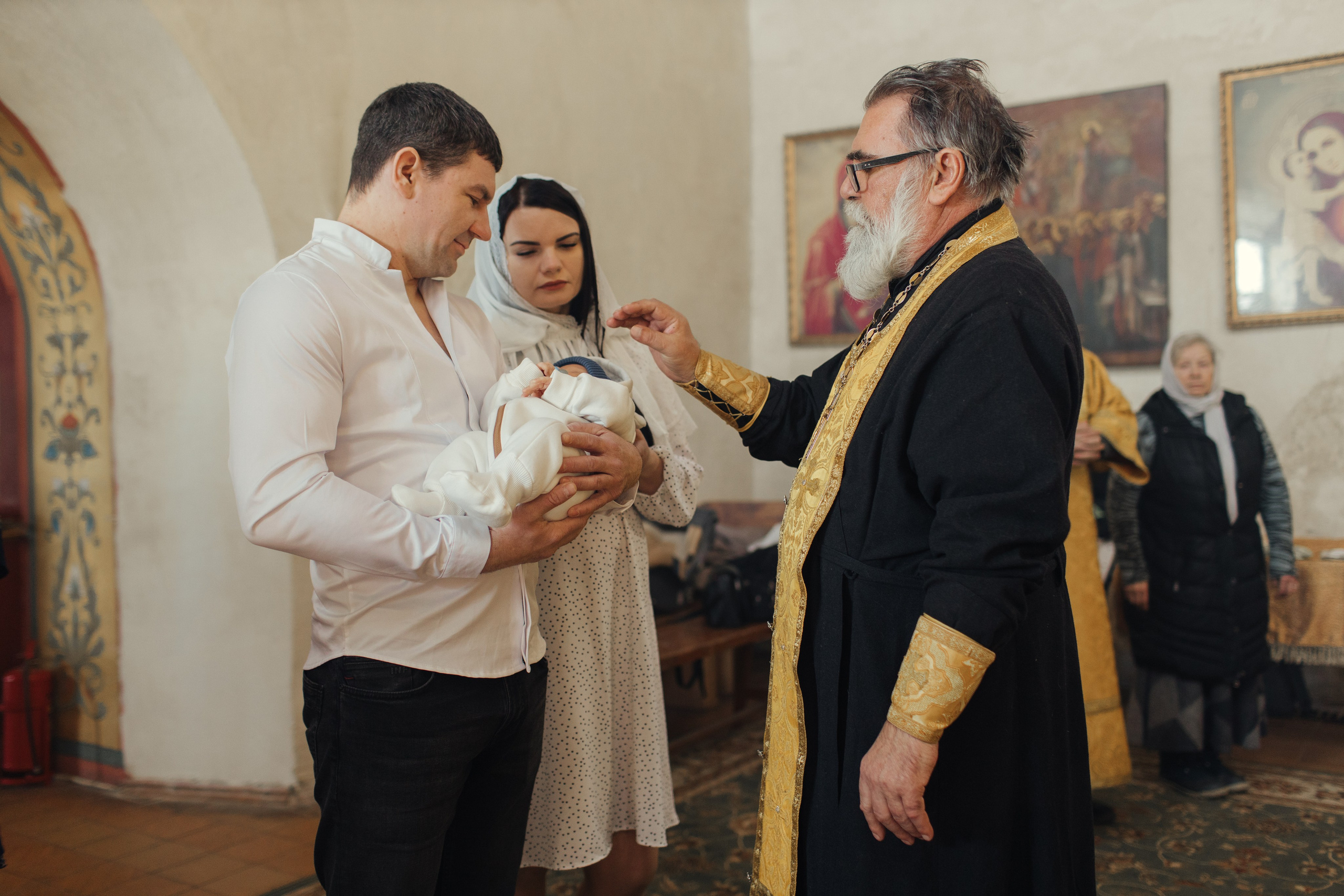 Крещение Льва, Благовещенская церковь в Прусово. Главная