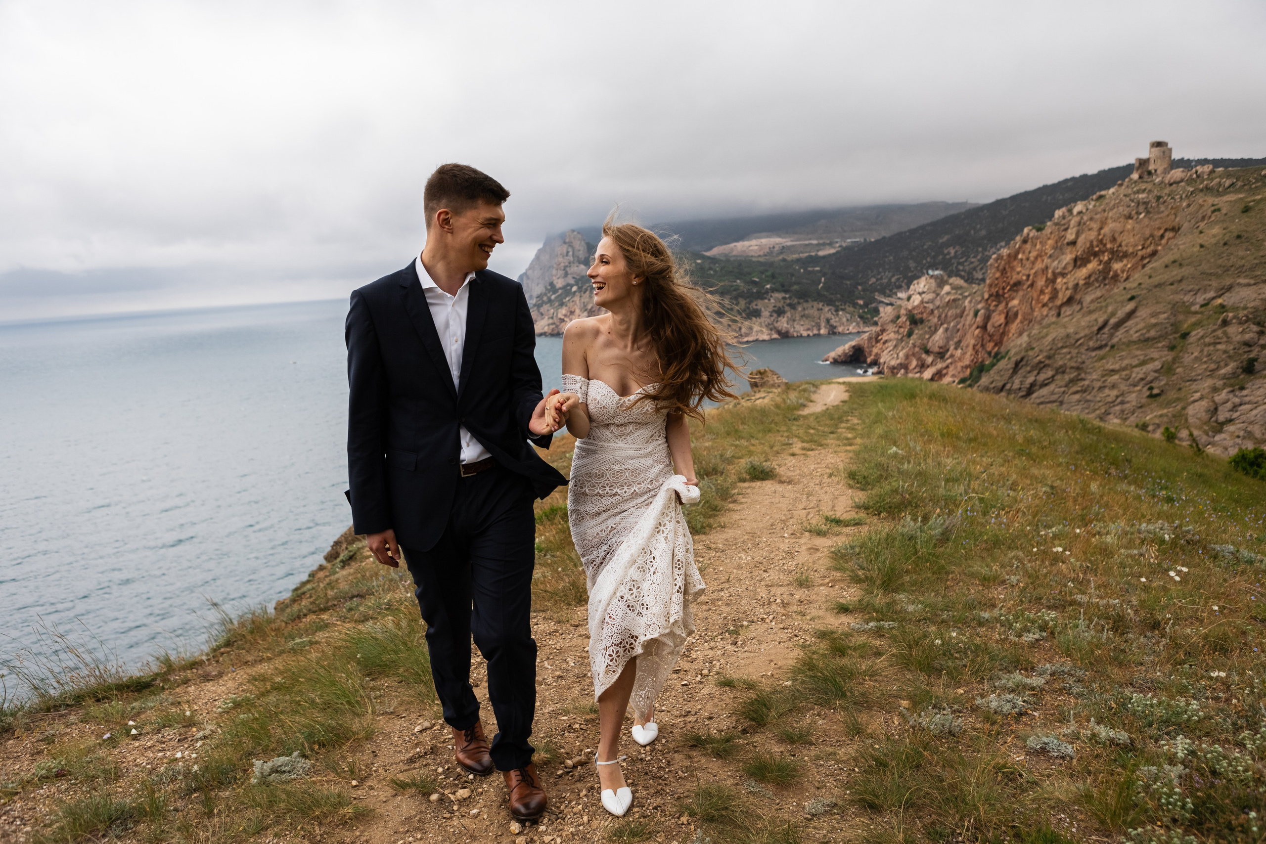 Венчание и свадьба Никиты и Даши в Крыму. Свадебный фотограф, фотосъемка в Крыму, Севастополе, Симферополе, Ялте