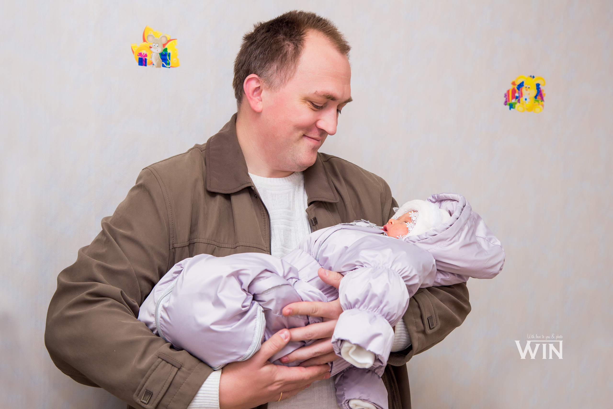 Фотограф на выписку из роддома. Свадебный, семейный фотограф в Воронеже. Иван и Наталья Выборновы