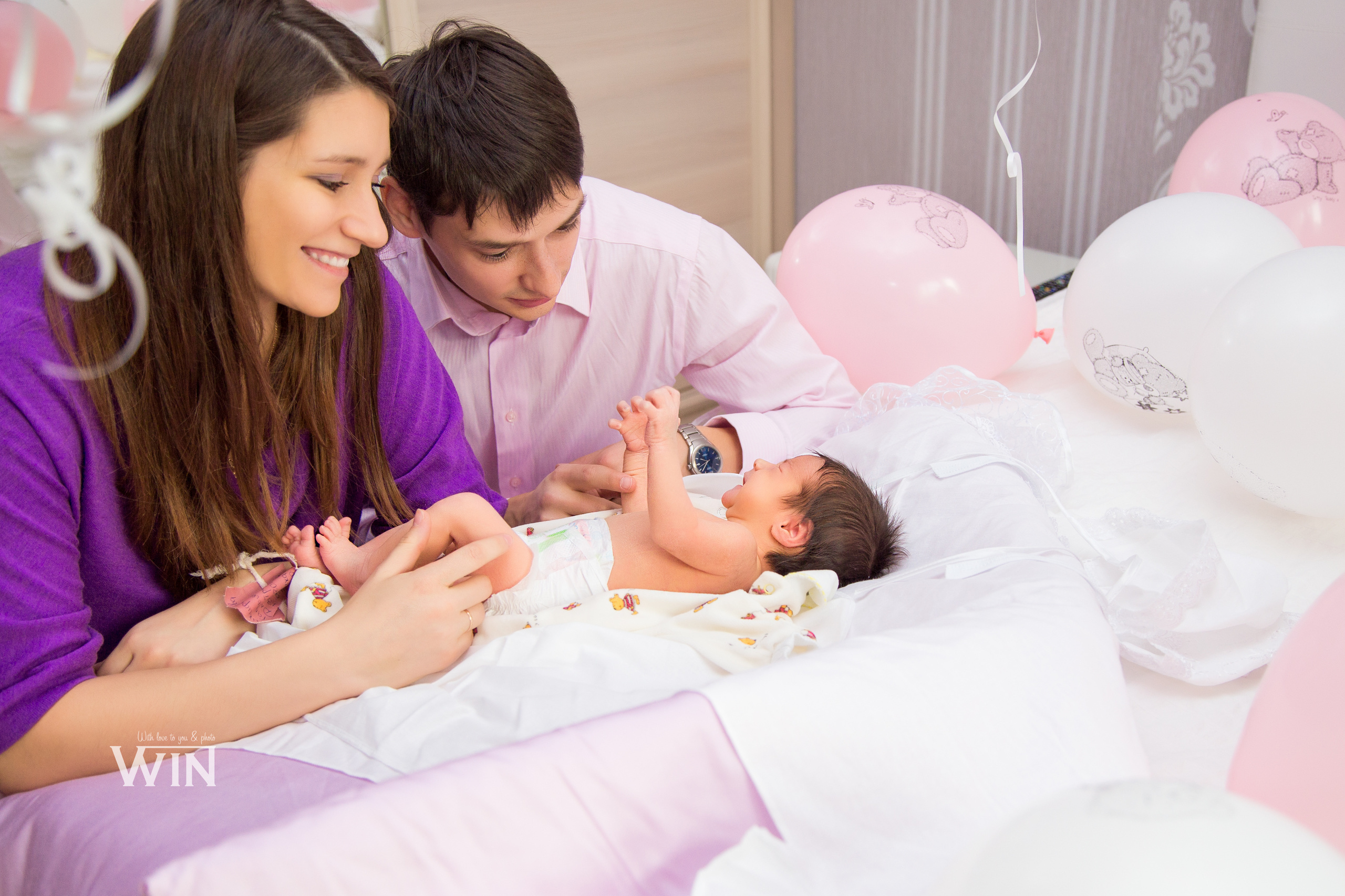 Фотограф на выписку из роддома. Свадебный, семейный фотограф в Воронеже. Иван и Наталья Выборновы