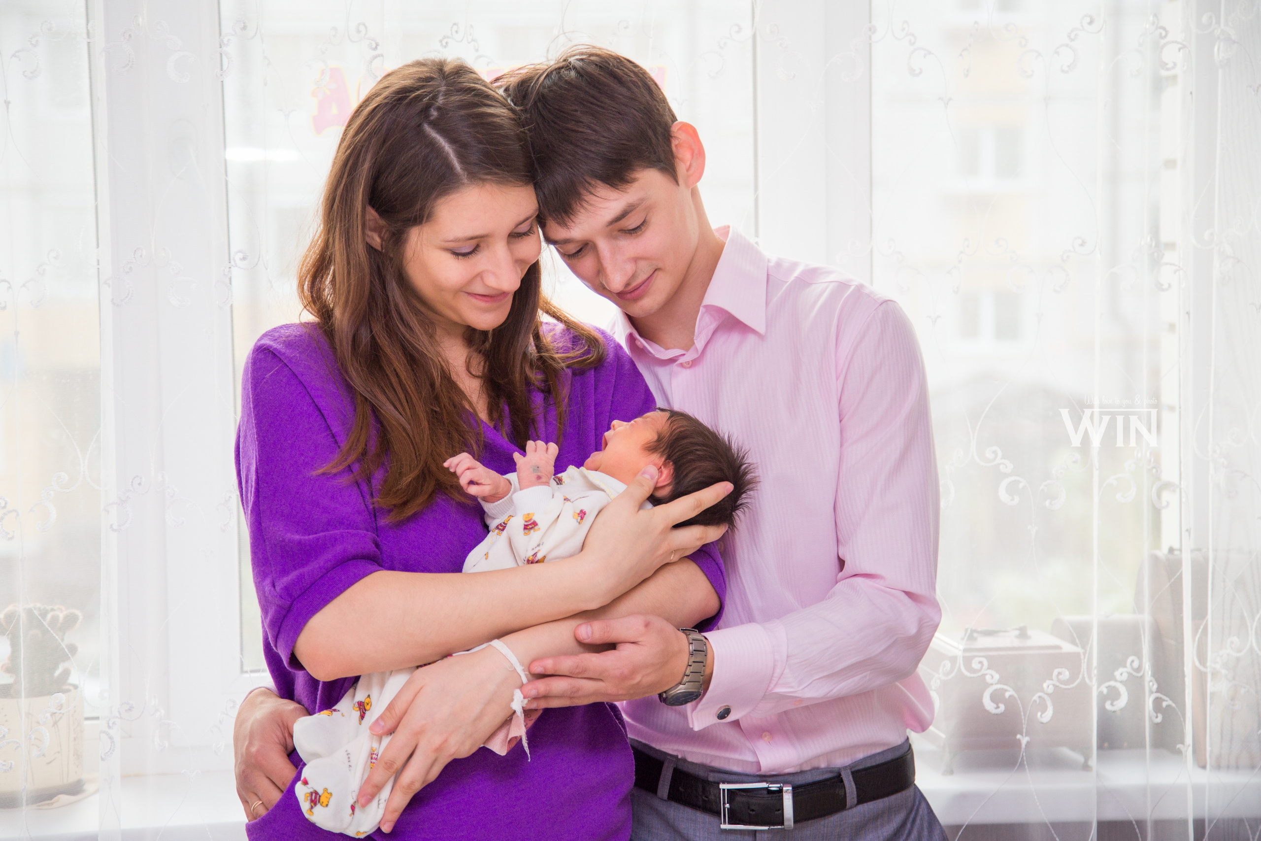 Фотограф на выписку из роддома. Свадебный, семейный фотограф в Воронеже. Иван и Наталья Выборновы