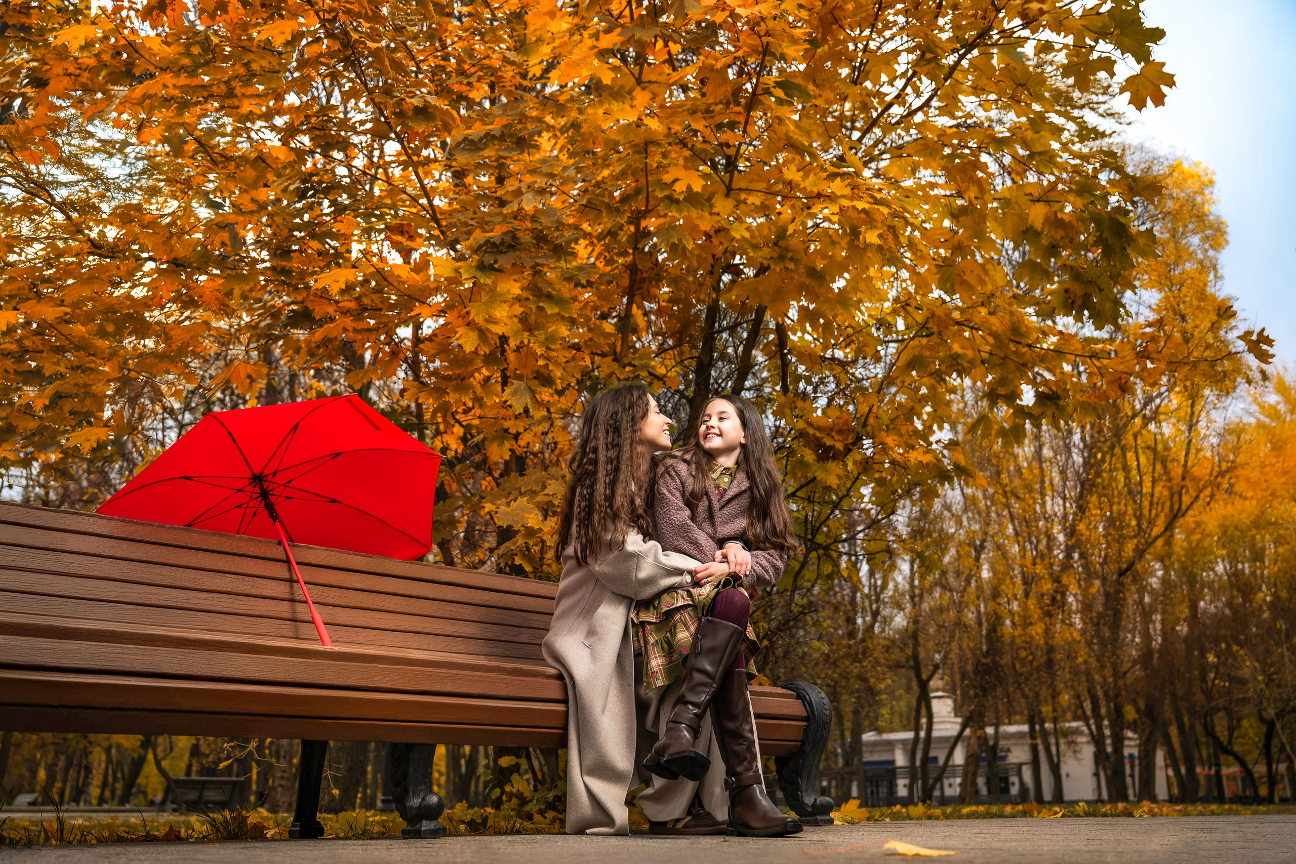 «Осень в Москве» Речной вокзал. Photographer Leila Maru in Moscow