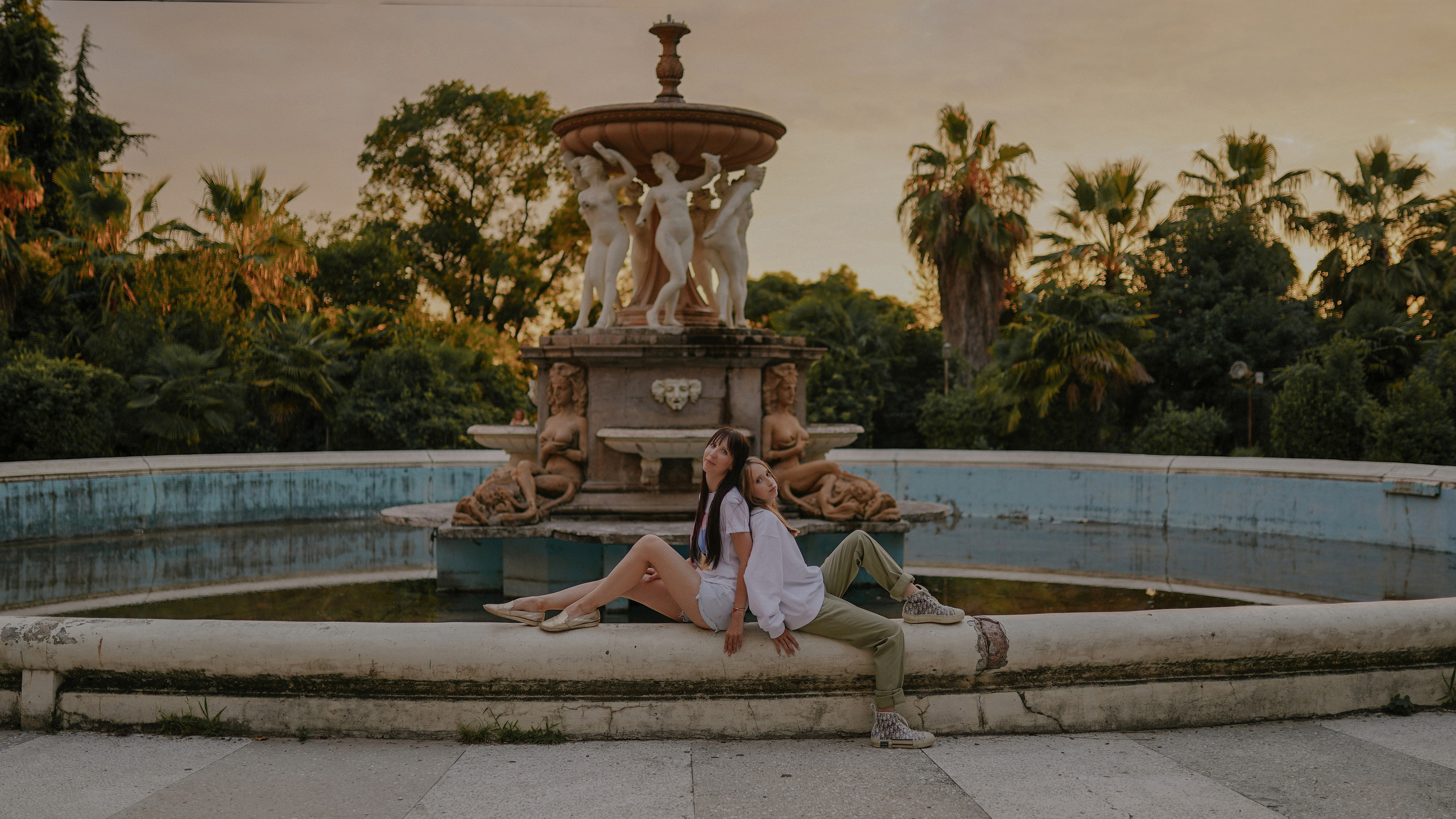 Санаторий Орджоникидзе. Милана Довгаль - семейный фотограф и видеограф  в Адлере и Сочи