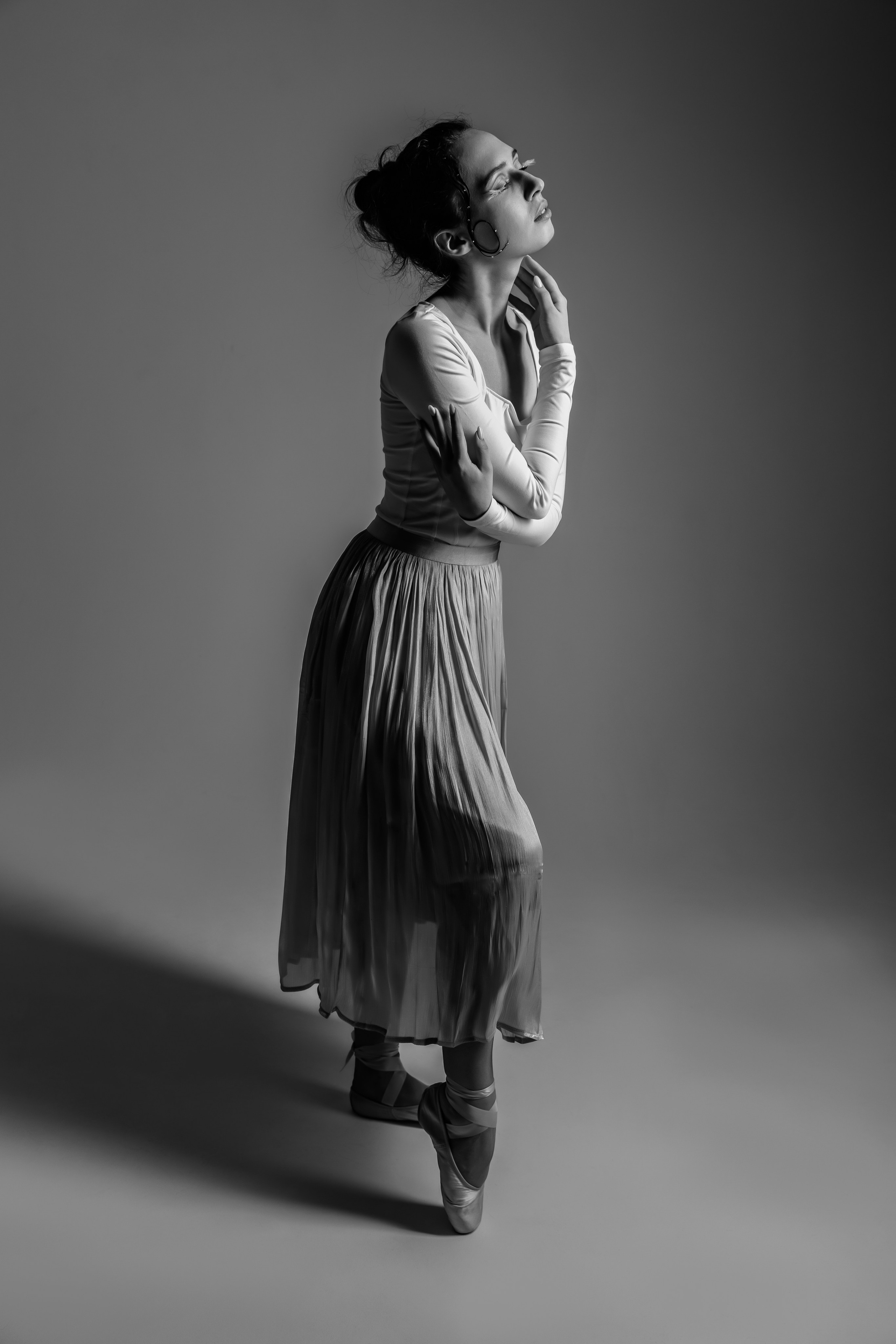 Женская фотосессия на циклораме. Семейный и женский фотограф в Москве Надежда Воробьева