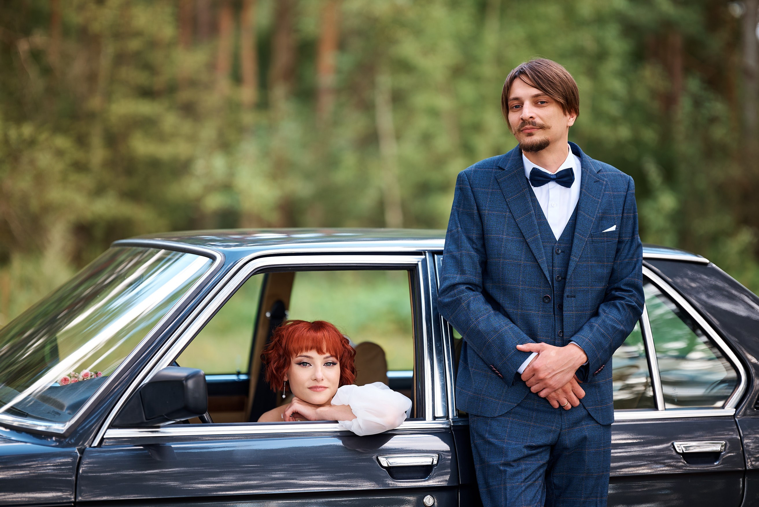 Илья и Екатерина. Свадебный фотограф, видеограф в Клину, Москве, Зеленограде, Калабушкин