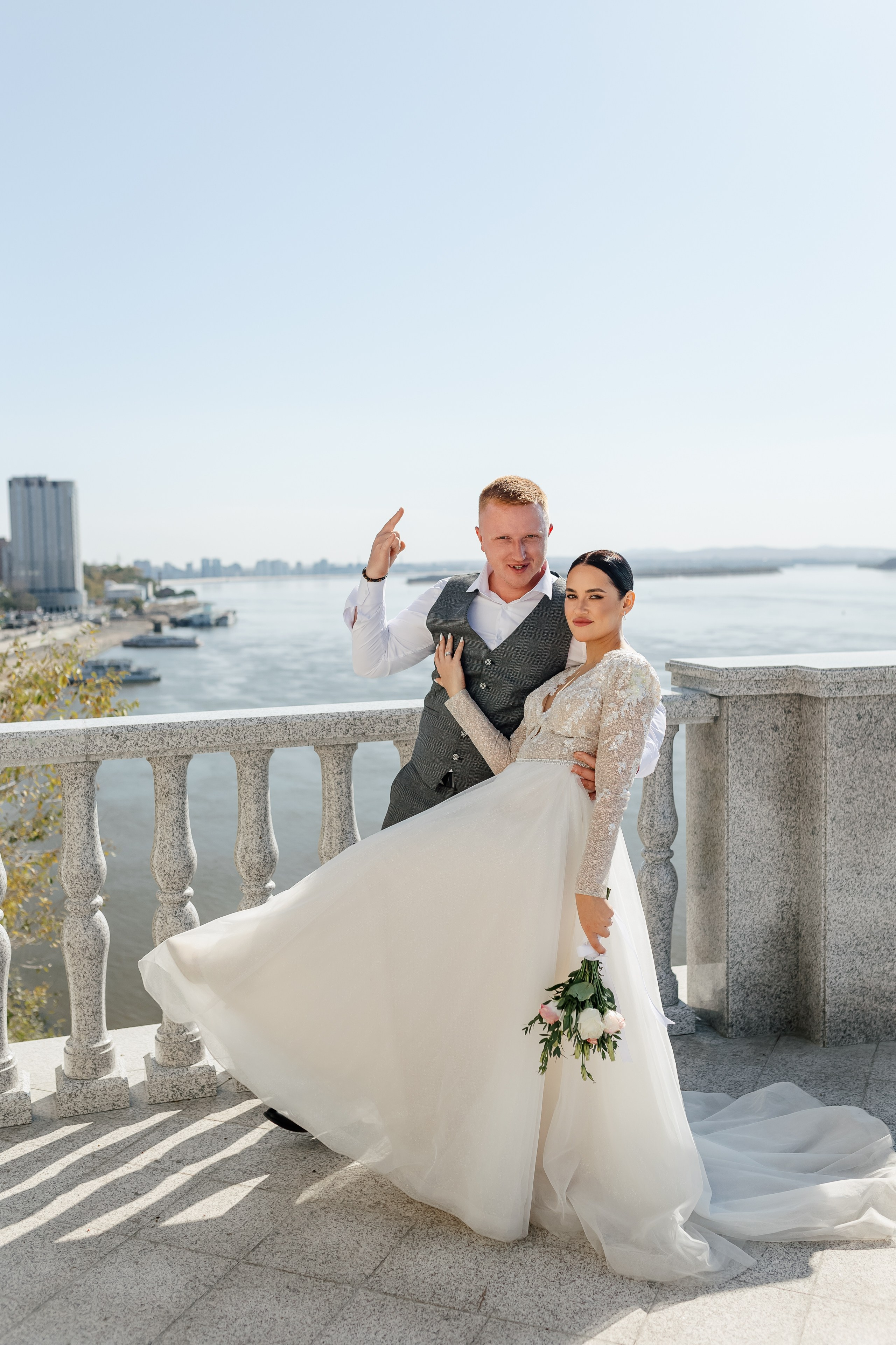 Степан и Алина. Красивая осенняя прогулка. Свадебный фотограф в Хабаровске