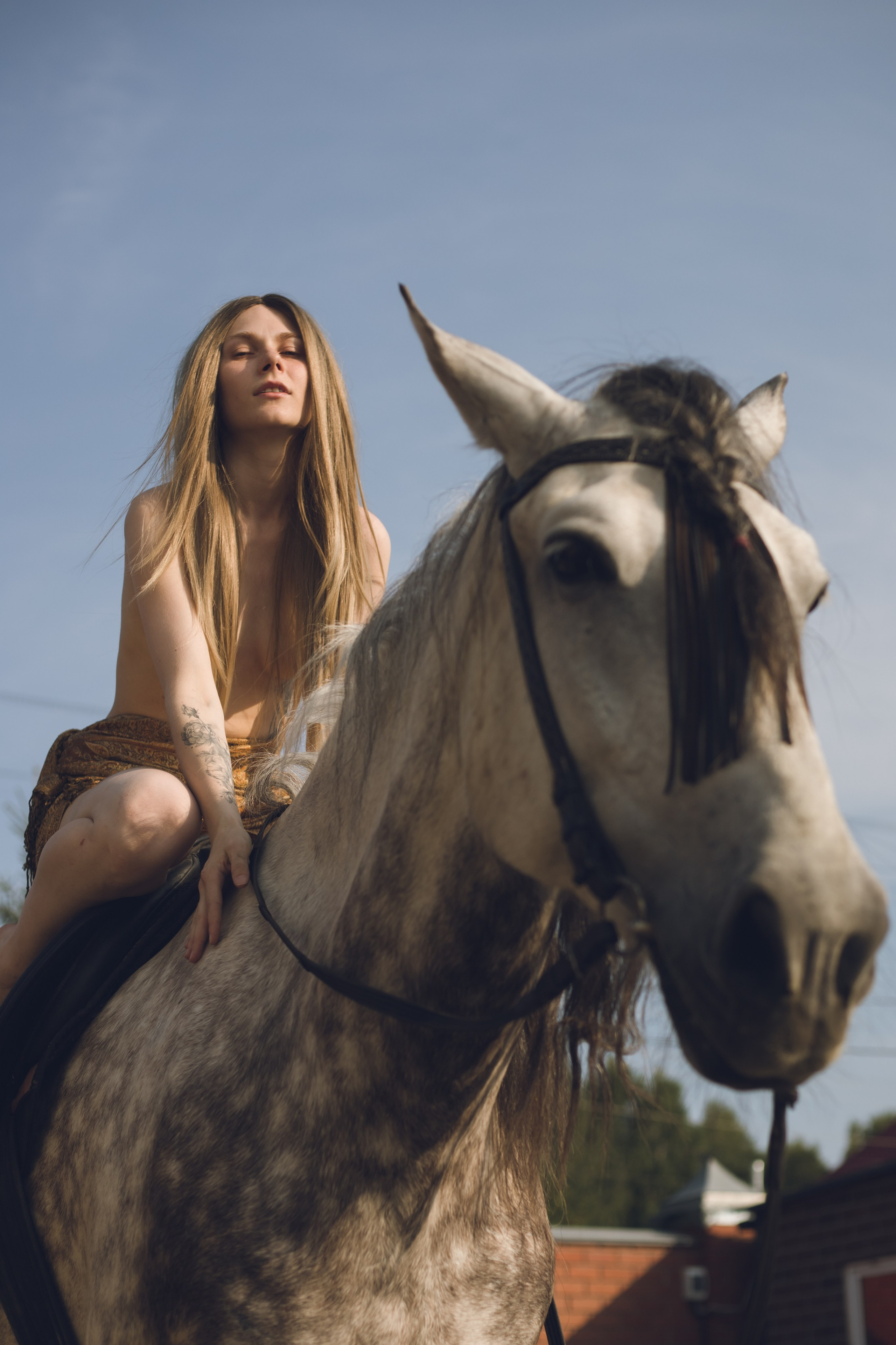 На конюшне. Фотограф в Тюмени Даша Михнова. Портреты, фотопроекты, фотодни