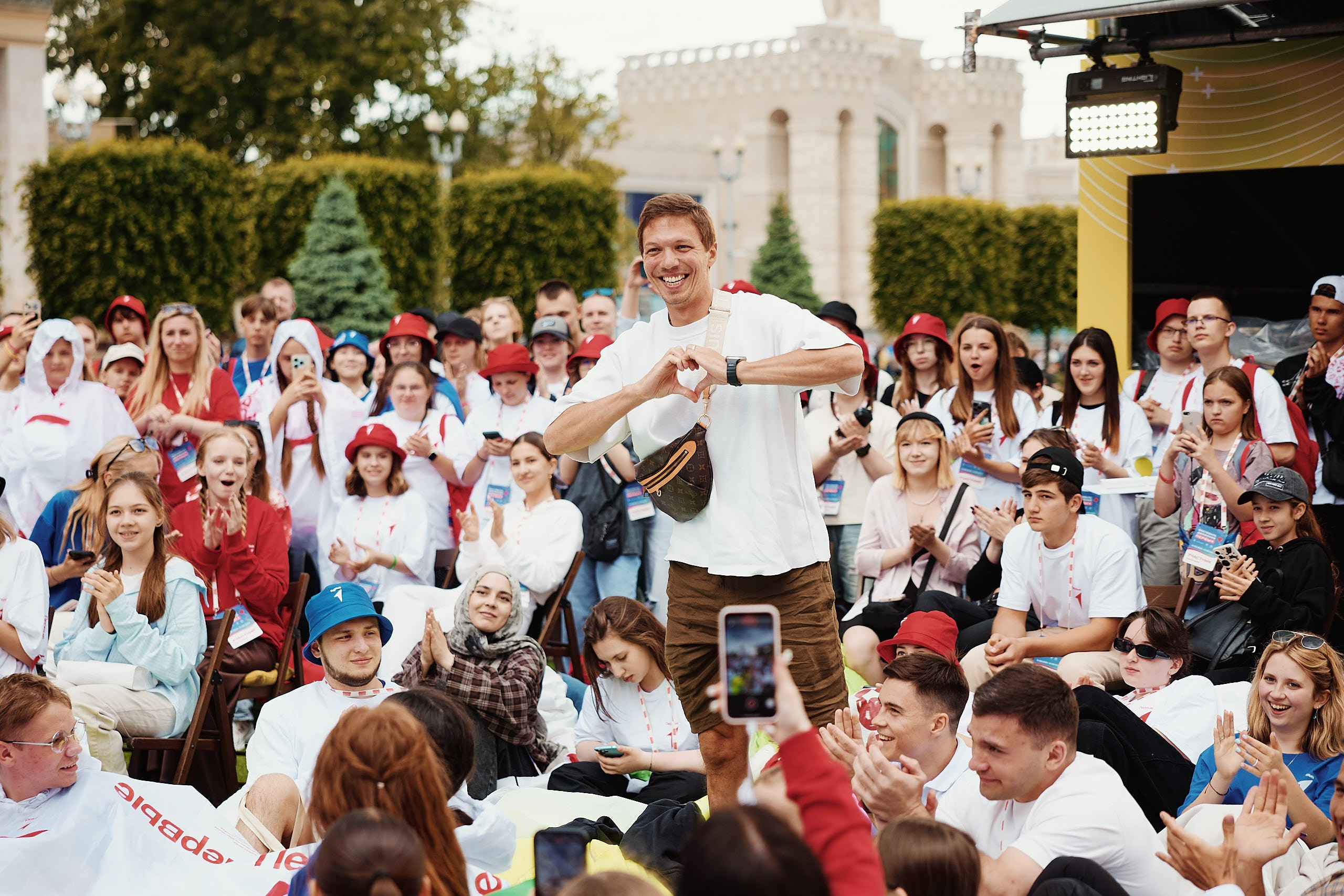 Фестиваль Движения Первых 2025. Репортажная съемка в Москве