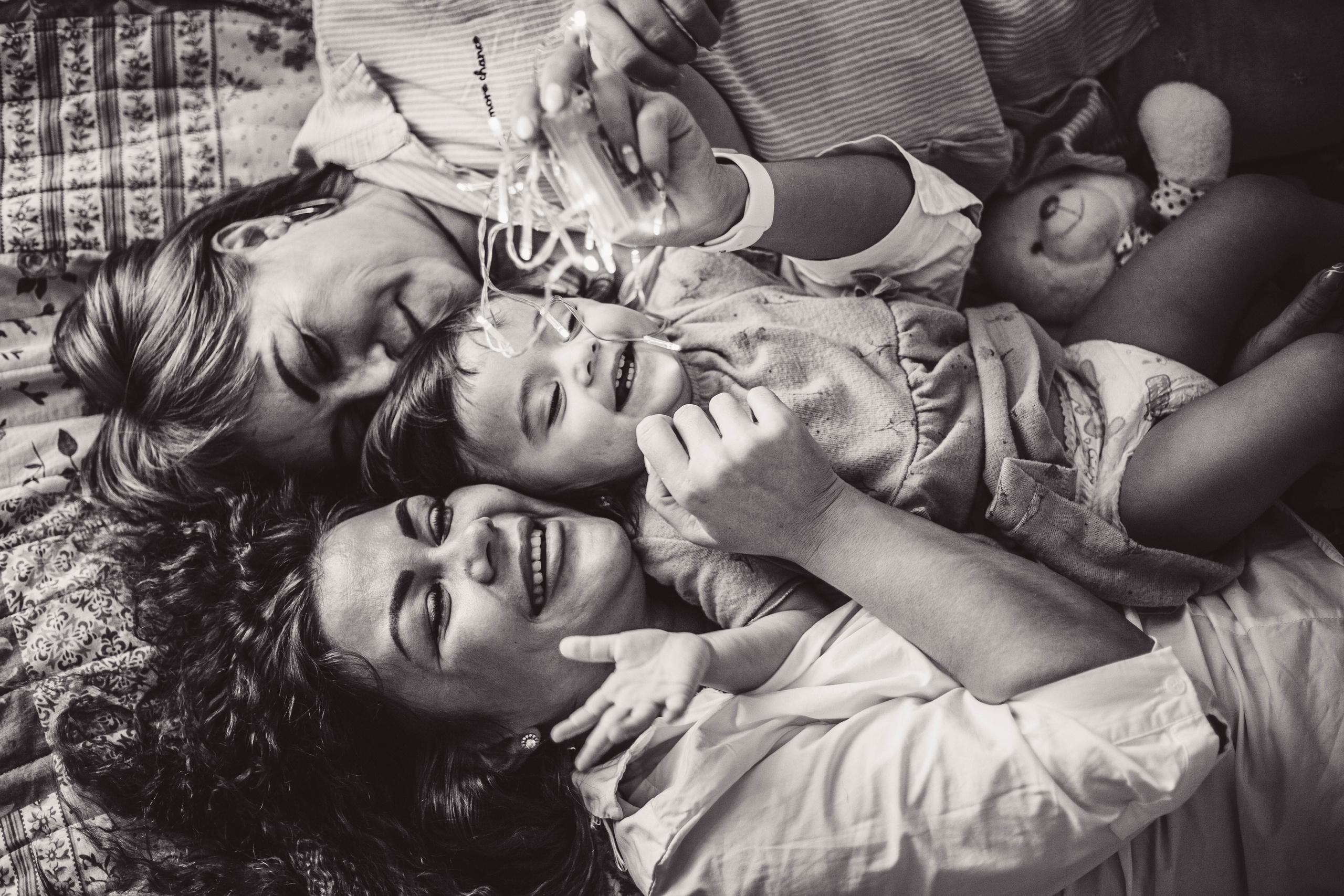 Домашняя фотосессия - Домашняя съемка большой семьи. Семейный и женский фотограф Кемерово Мария Степ