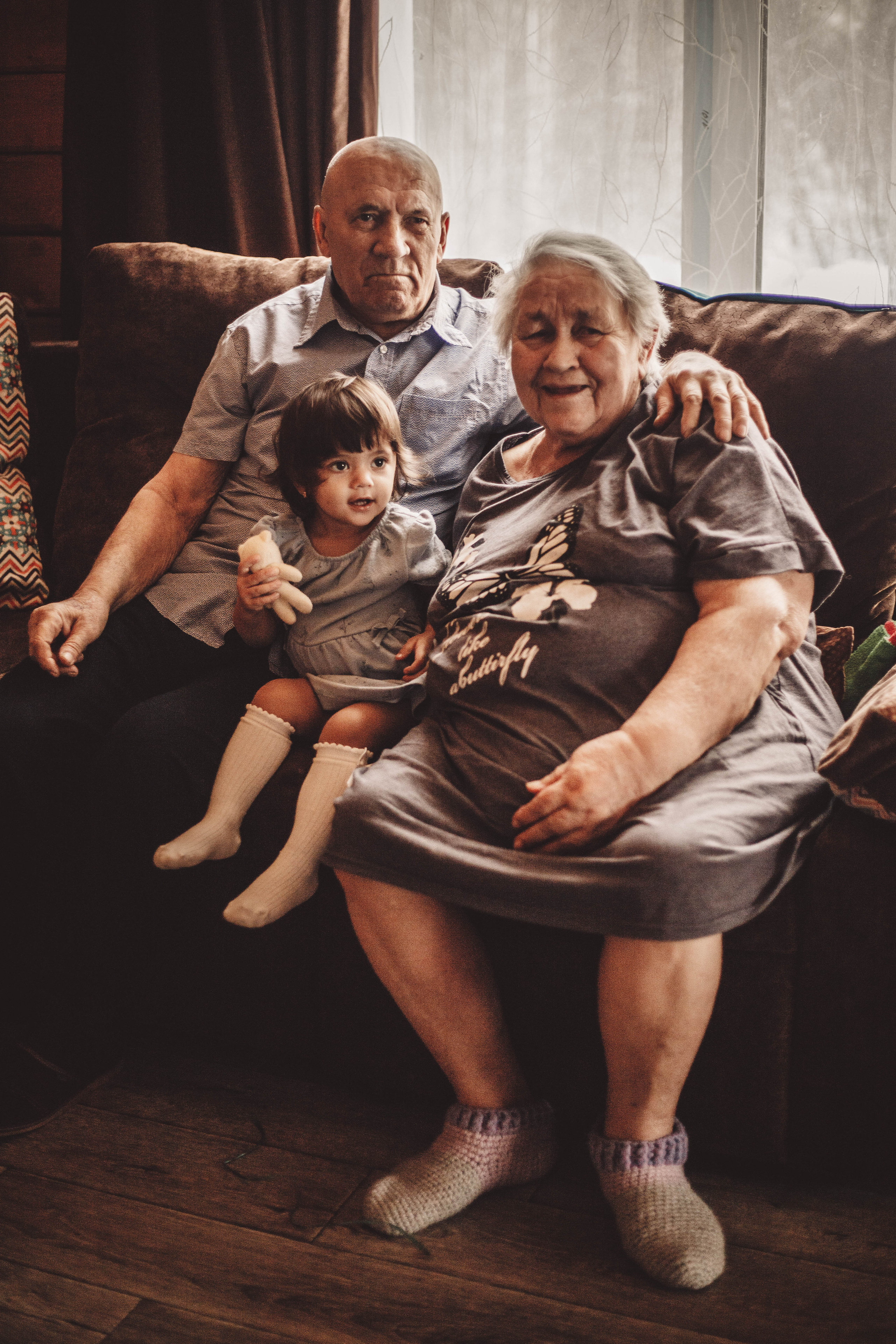 Домашняя фотосессия - Домашняя съемка большой семьи. Семейный и женский фотограф Кемерово Мария Степ