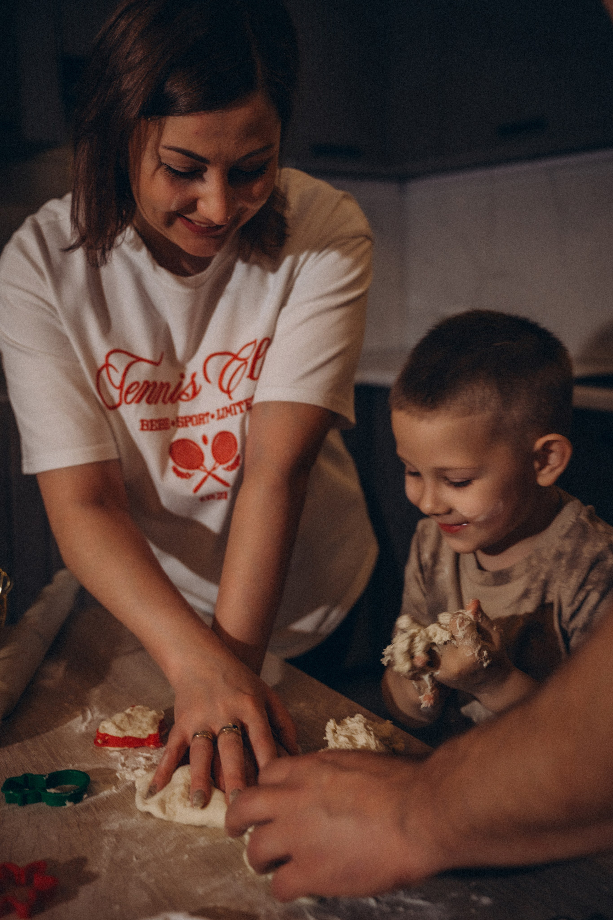 Семья Киприяновы, Новый год дома. Семейный фотограф в Белгороде Амелина Алина