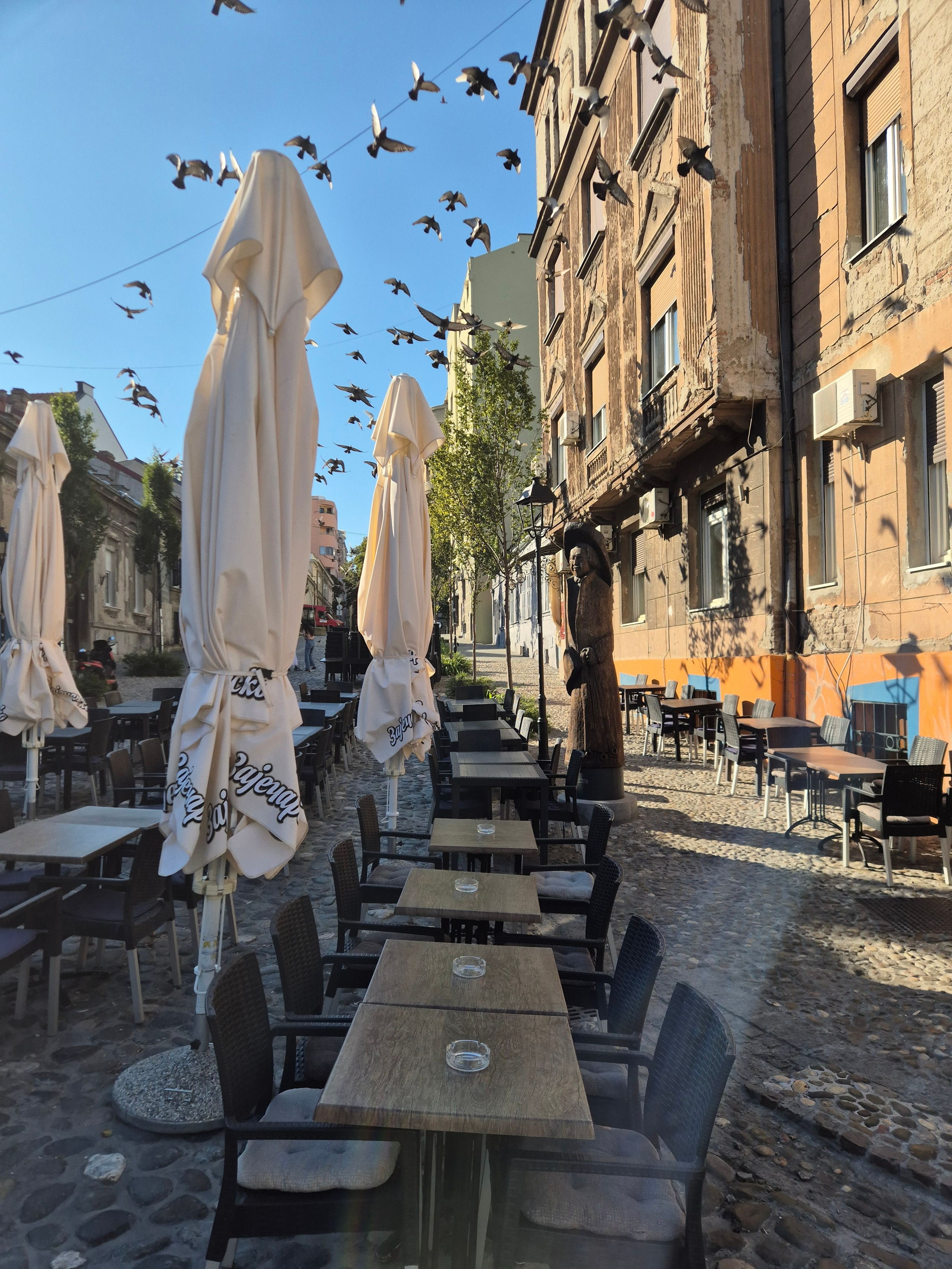 Главная ресторанная улица старого города - Скадарска