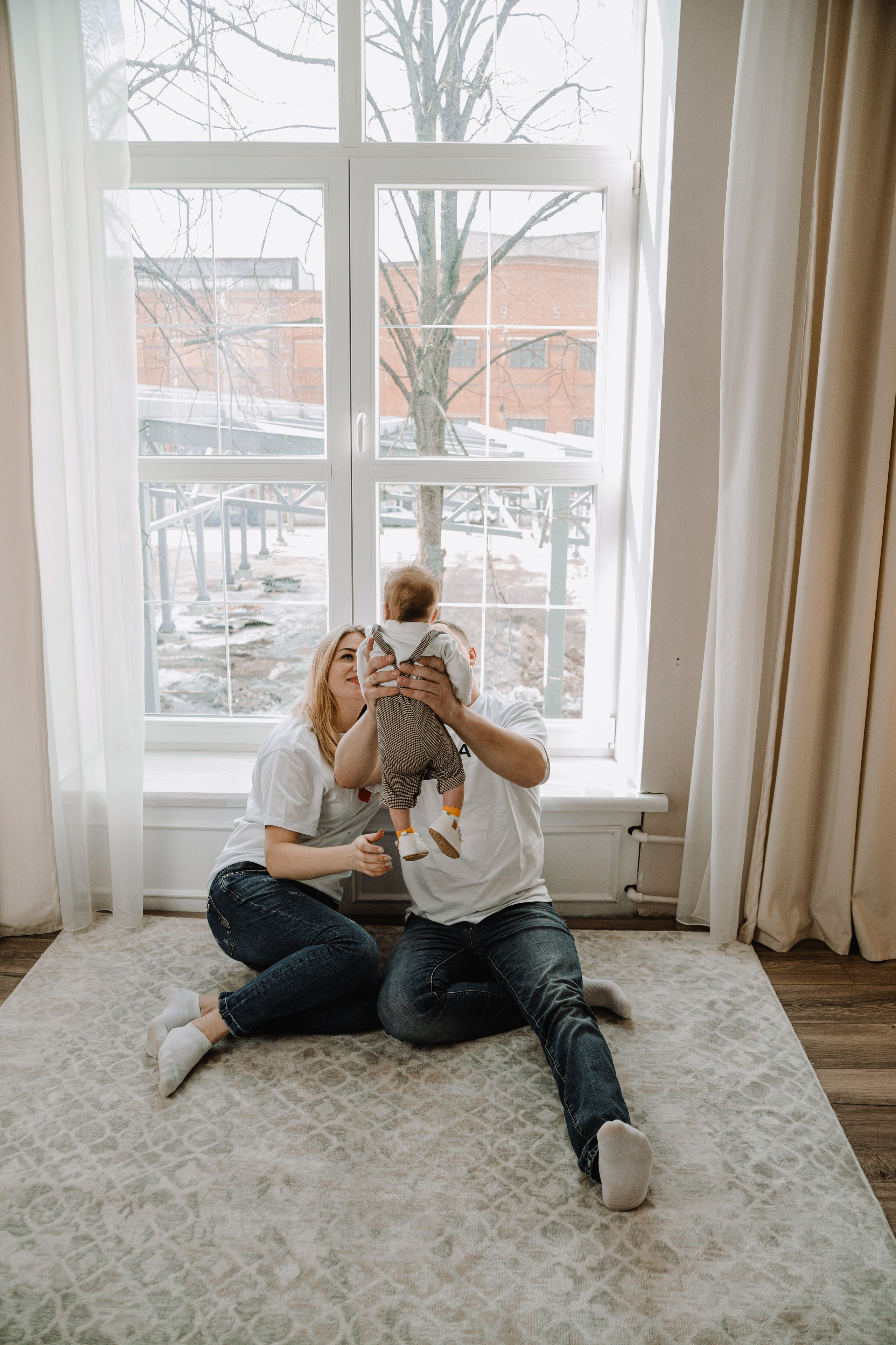 Юлия, Алексей и маленький Максим. Фотограф Воронеж Варвара