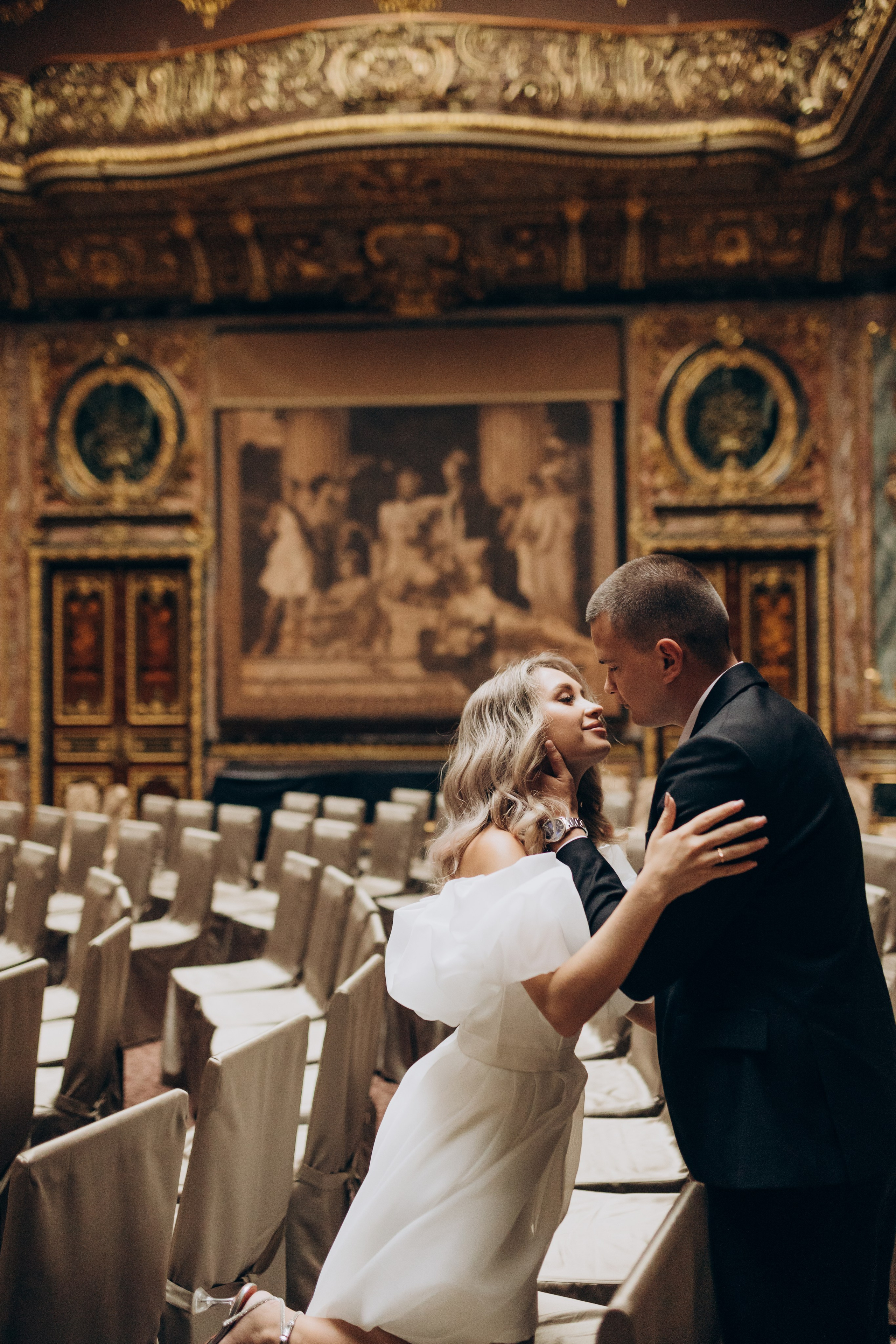 Дмитрий и Ангелина. Дом архитектора. Свадебный и love story фотограф в Санкт-Петербурге