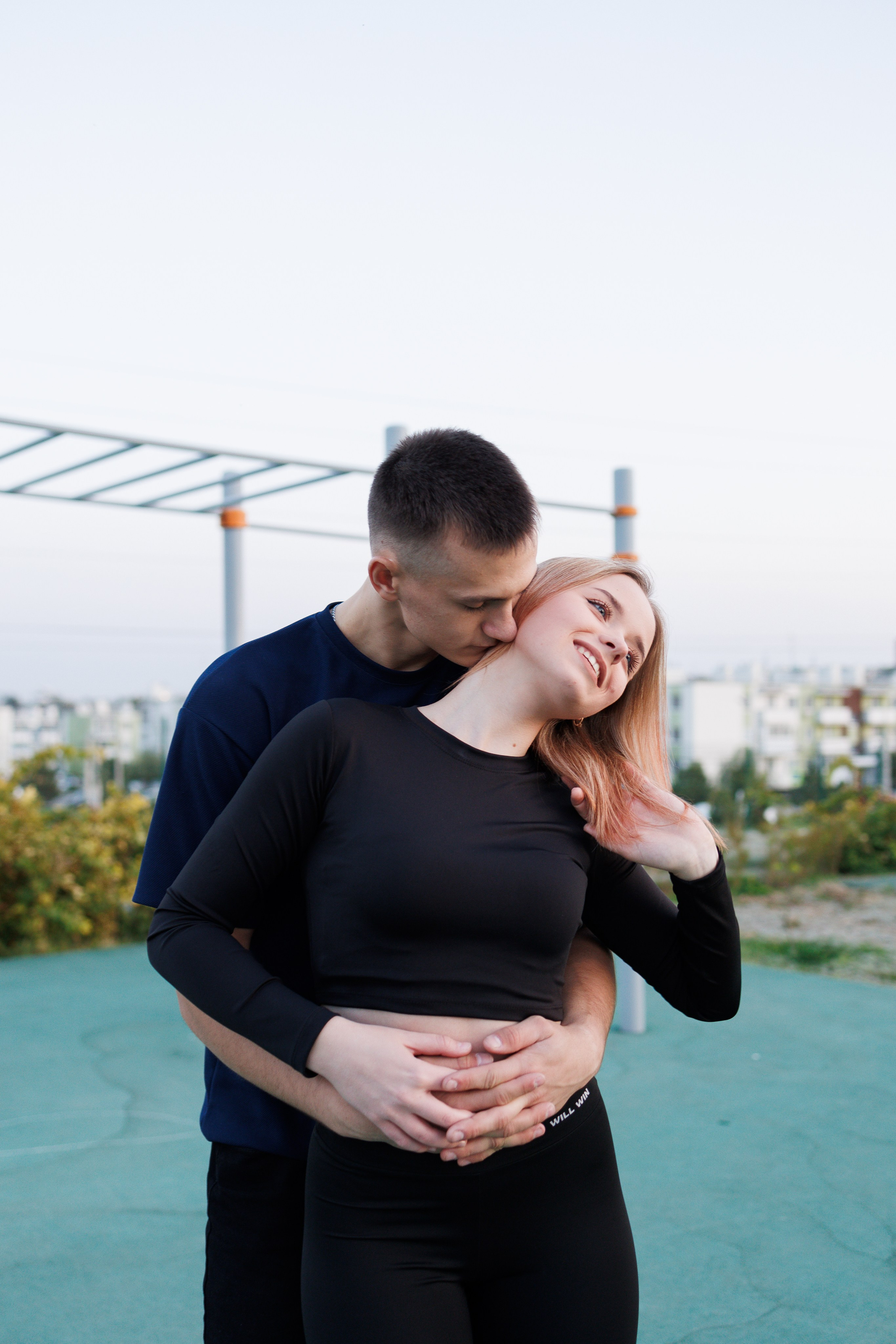 На спорт площадке (Настя+Игорь). Photograph Svetlana Volkova