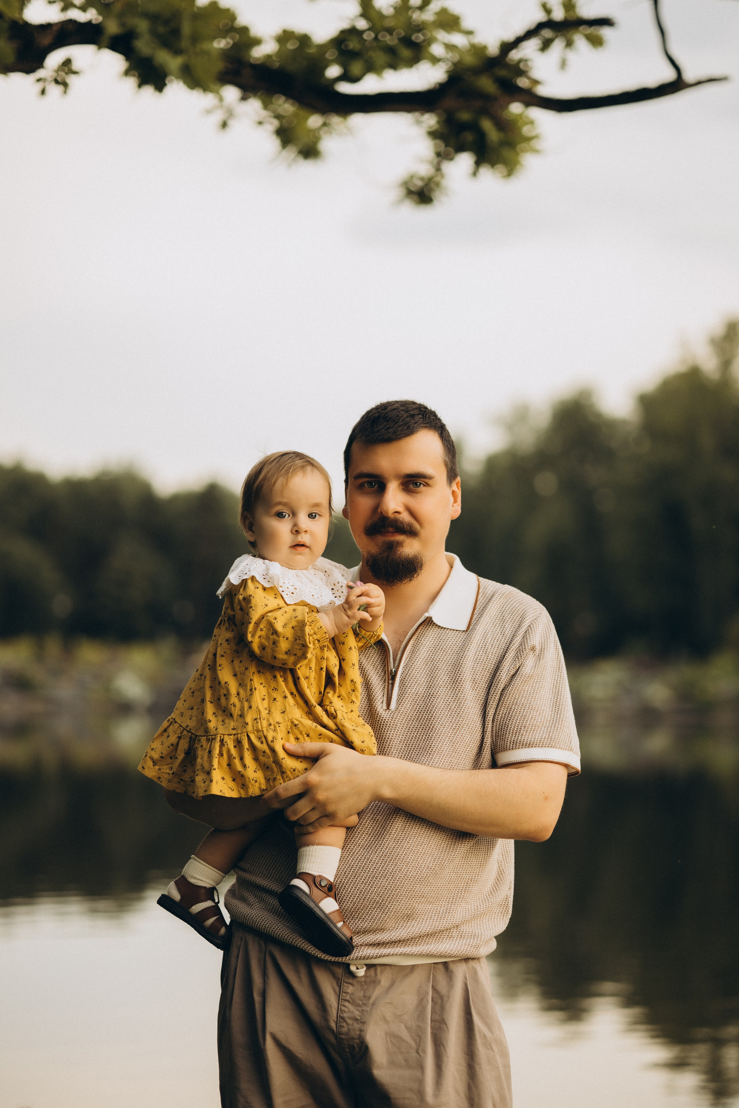 Тасечка и родители. Семейный фотограф в Москве Алина Киблина