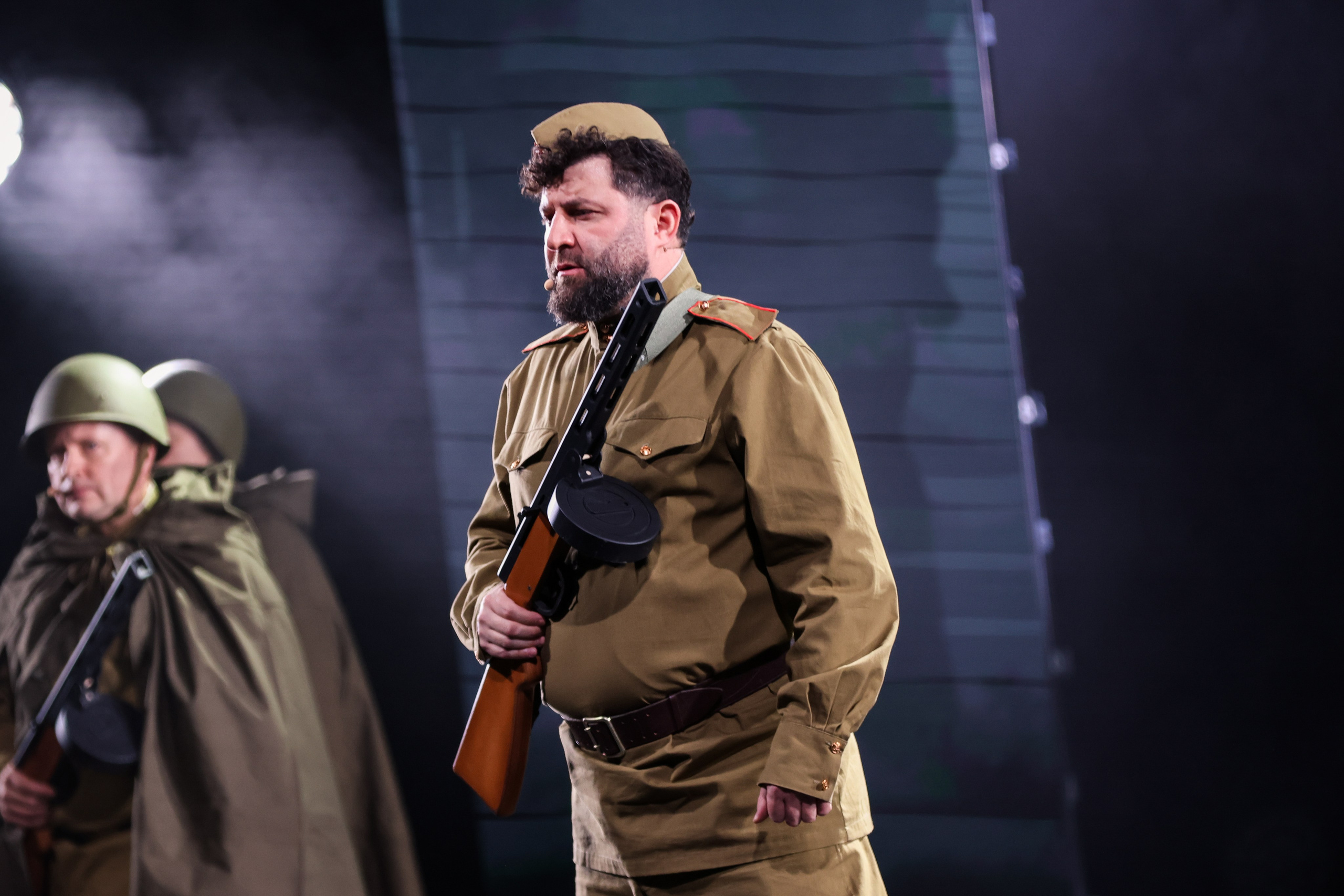 Василий Теркин, театр «Русская песня». Фотограф Ольга Махалова — Санкт-Петербург, Москва, Нижний Новгород