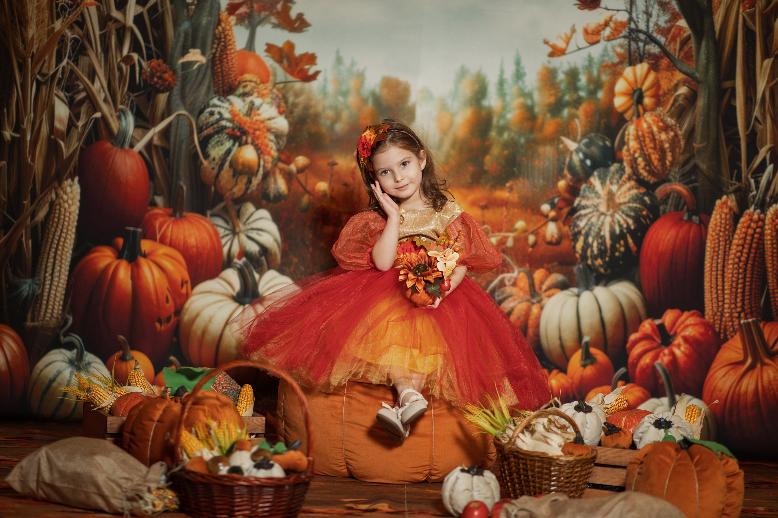 Фотопроект для детских садов «Осень». Фотограф во Владикавказе Юрий Геворгизов