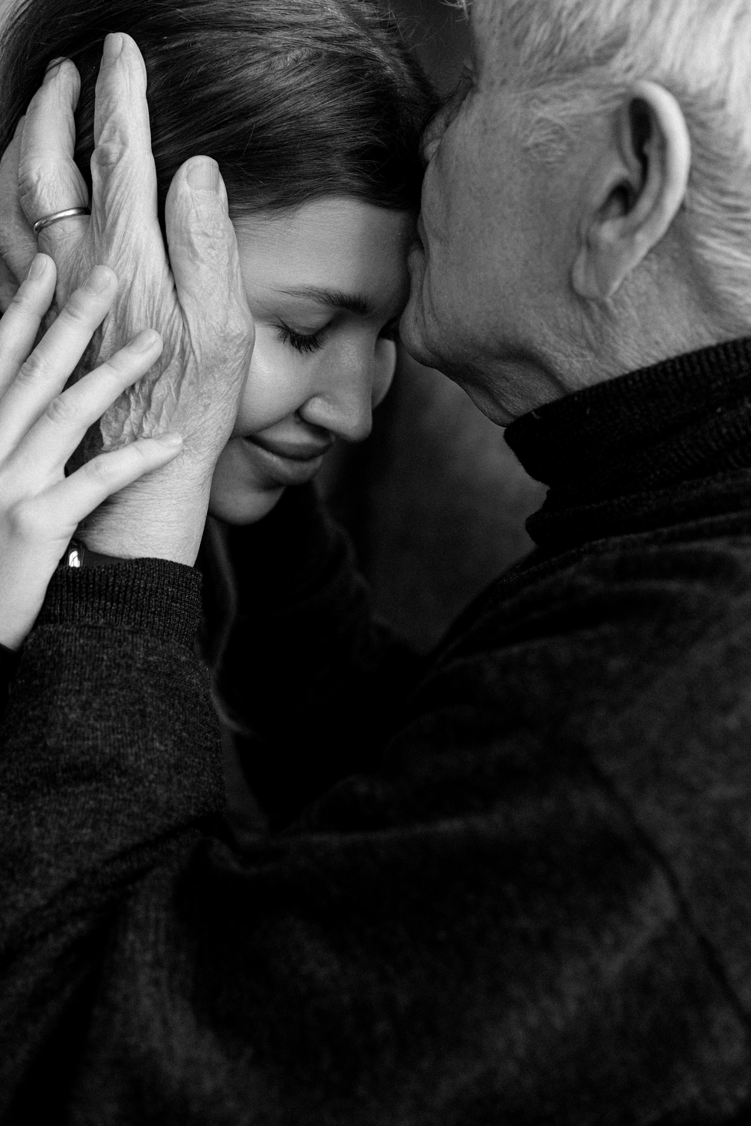 Анастасия и дедушка. Свадебный и семейный фотограф в Калининграде Анастасия Гриценко