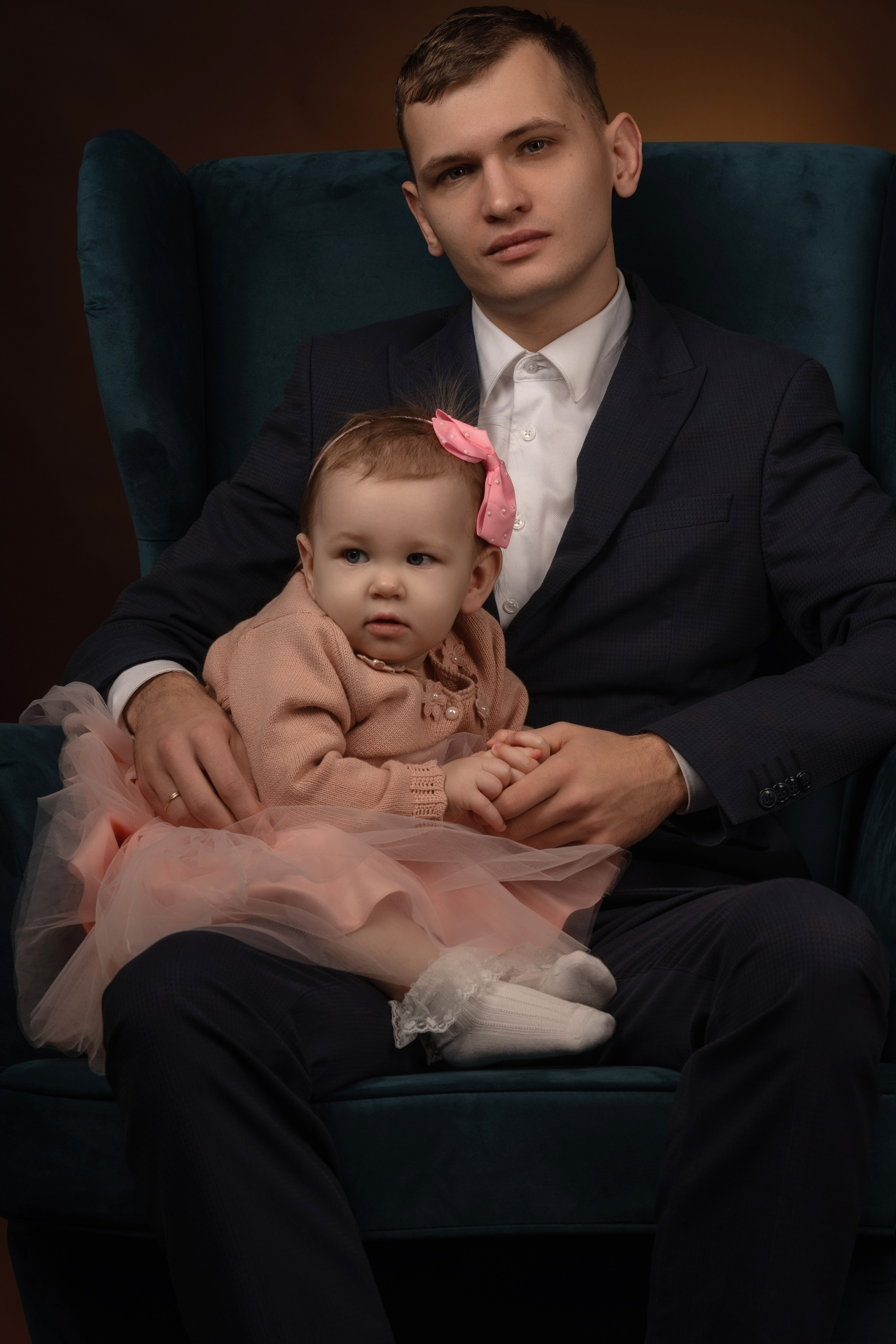 Семейная фотосессия. Папа и дочка