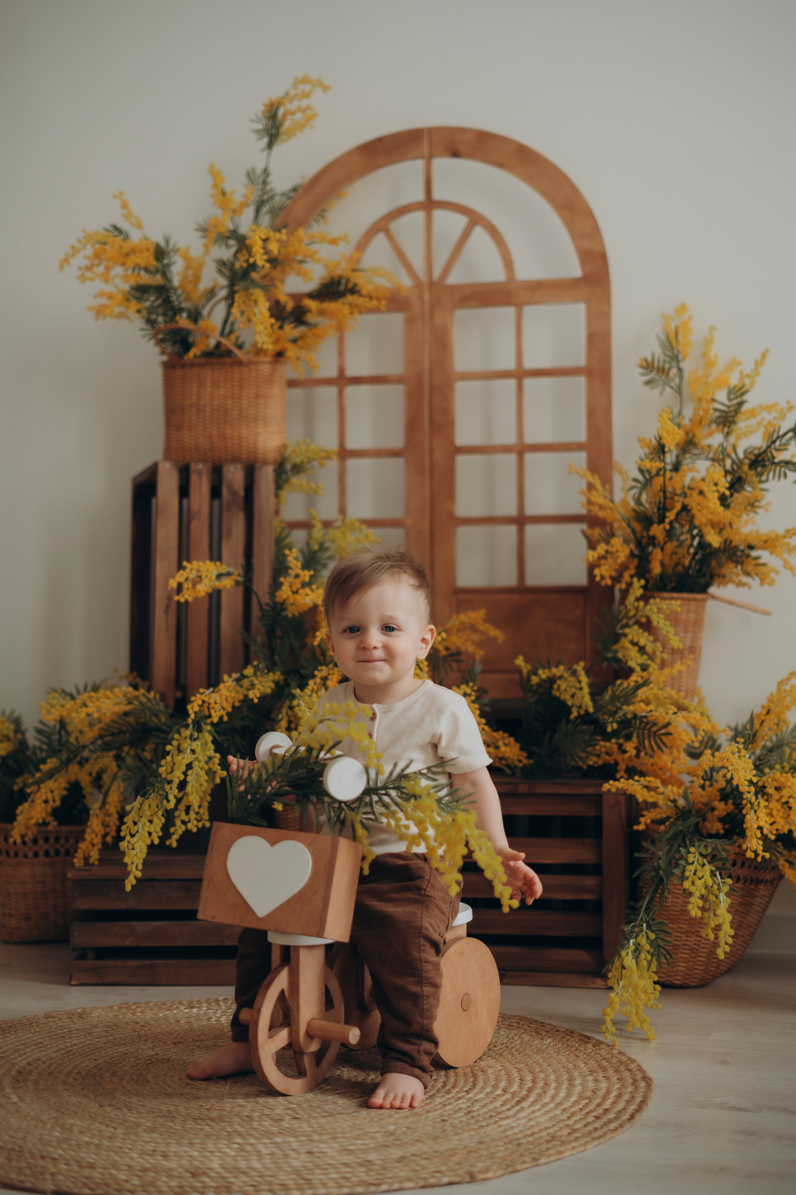 Фотосессия на первый годик. Фотограф Москва Виктория-Антуанетта