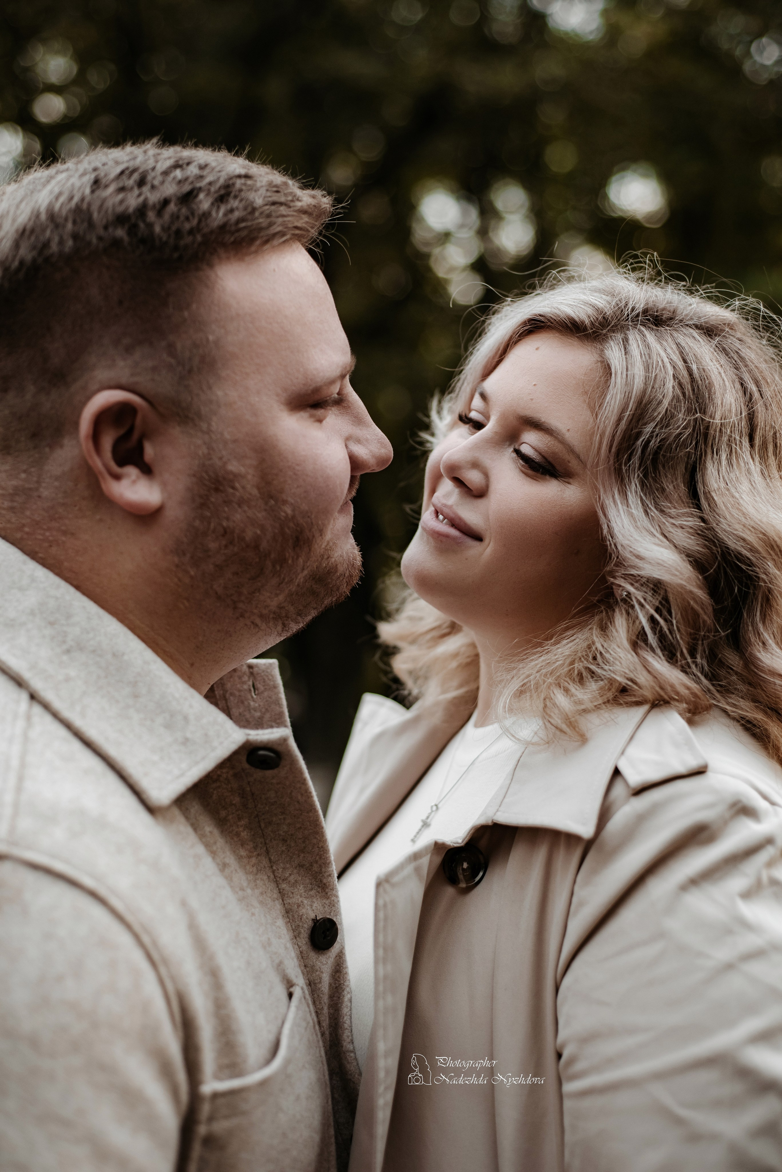 Осенняя прогулка с Каролиной, Владиславом и Асти ♡. Свадебный фотограф в Санкт-Петербурге Надежда Нуждова