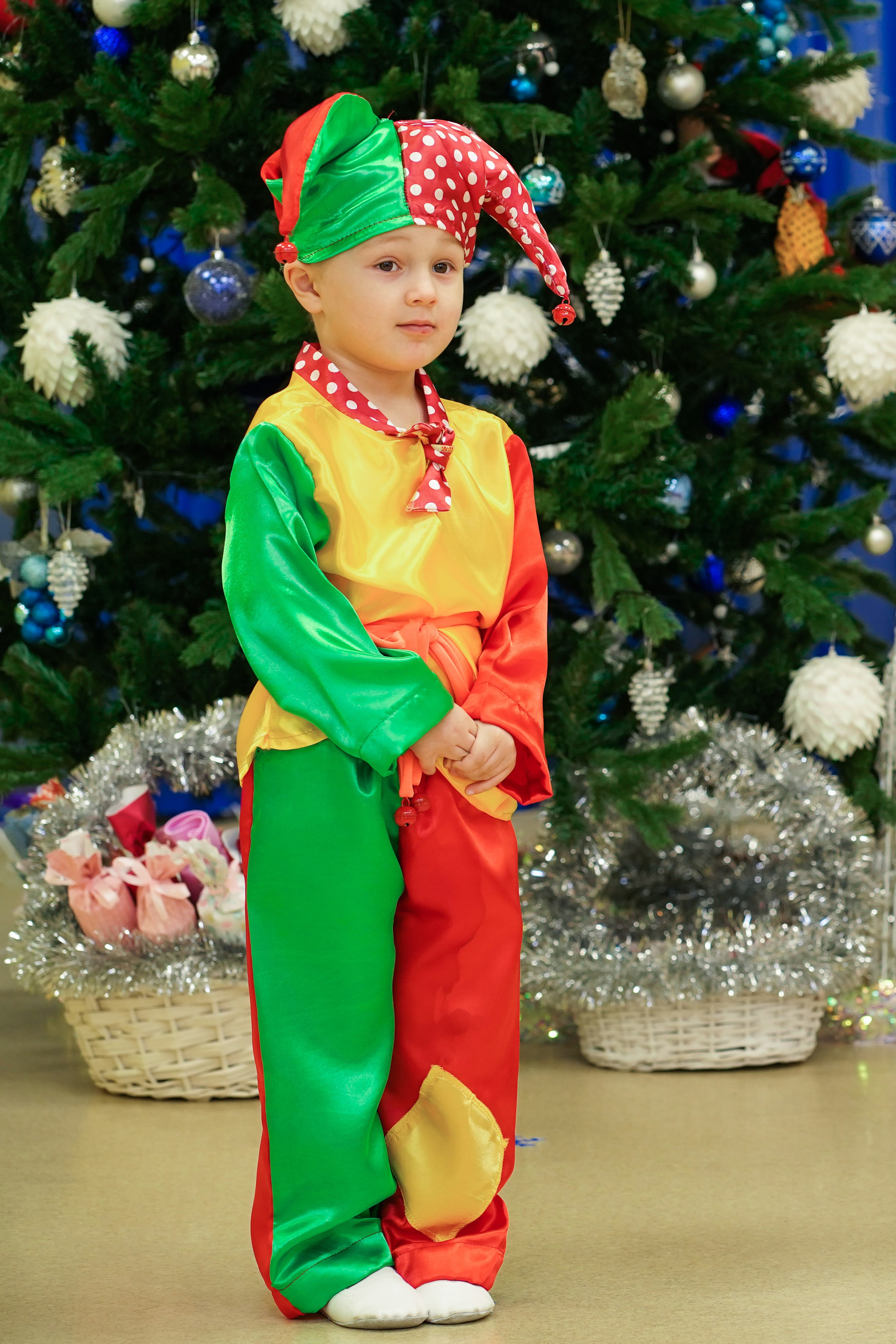 Новогодний утренник в садике. Семейный и портретный фотограф в Екатеринбурге Анна Лобанова