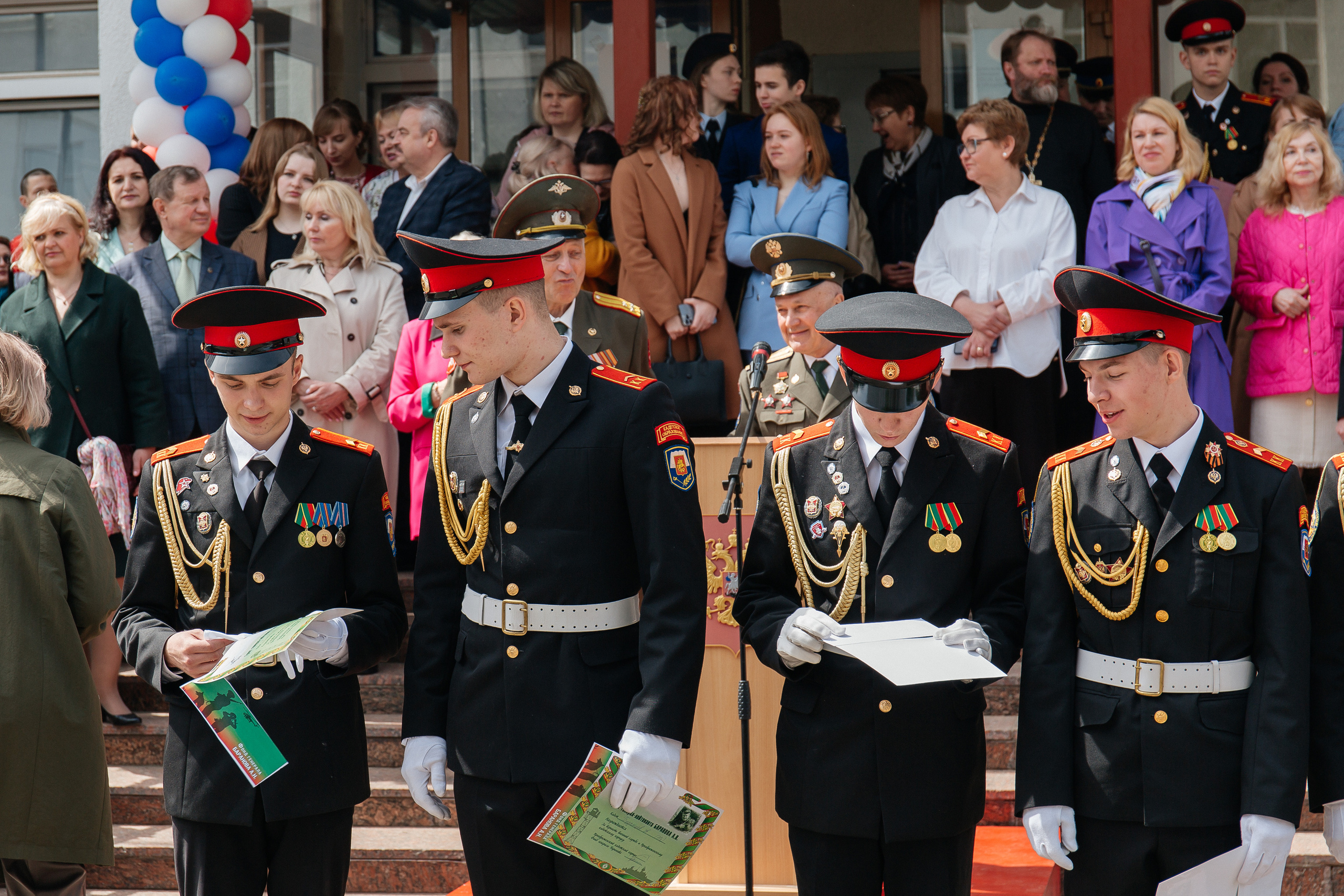 Последний звонок в Кадетском корпусе. Фото Радости. Свадебный и семейный фотограф в Москве Юлия Самойлова